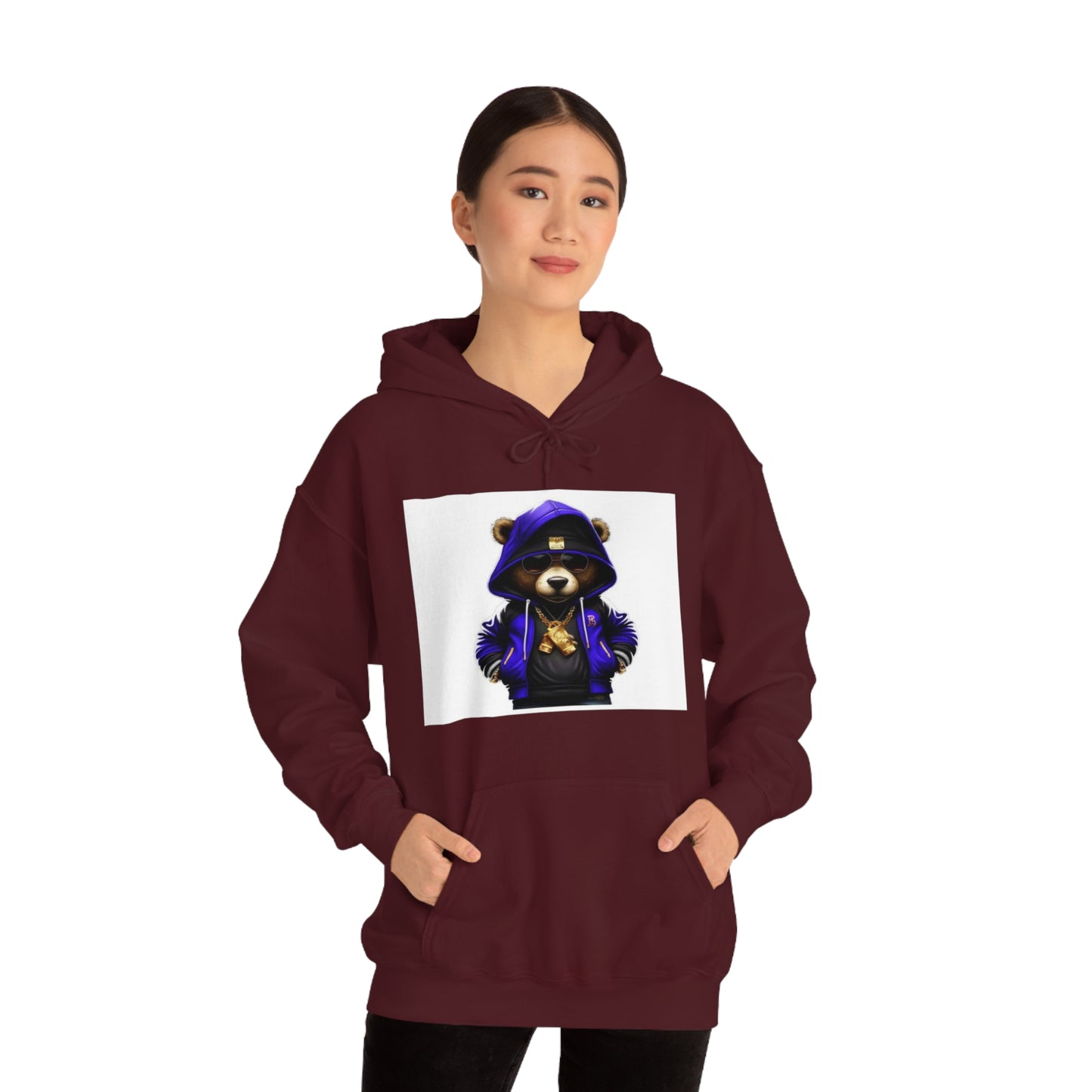 Chill Bear Unisex Hooded Sweatshirt