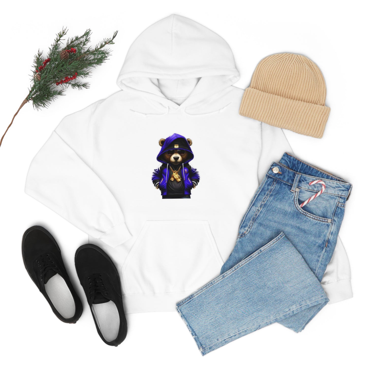 Chill Bear Unisex Hooded Sweatshirt