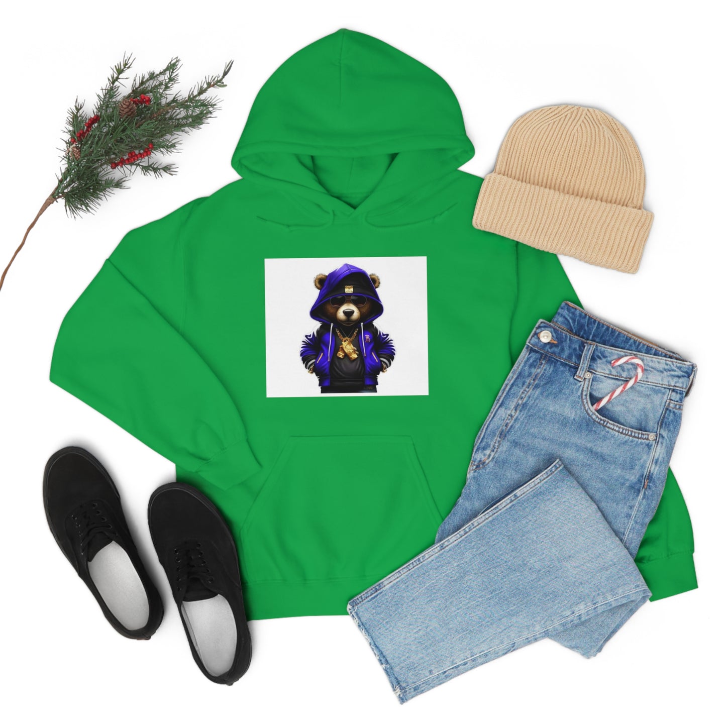 Chill Bear Unisex Hooded Sweatshirt