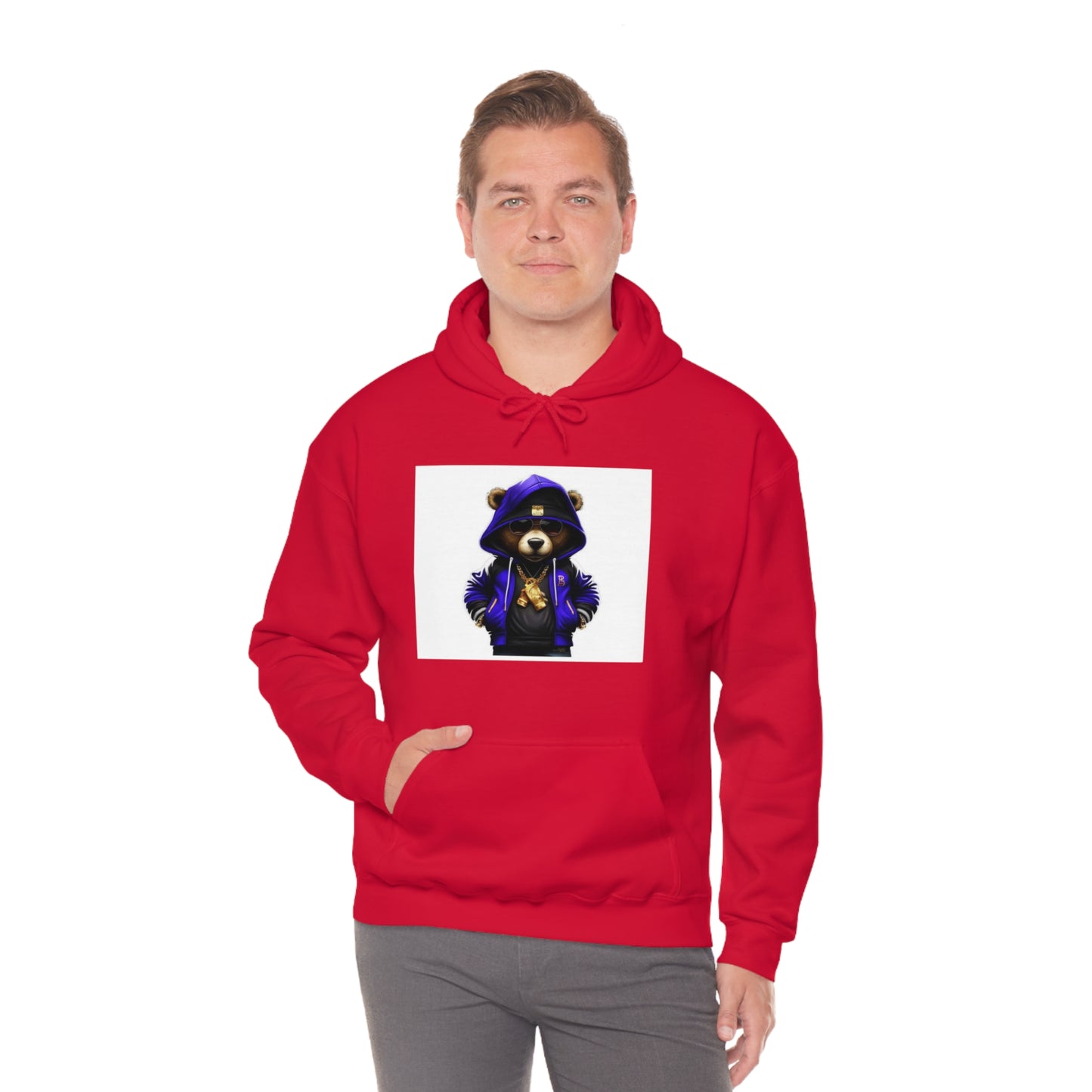 Chill Bear Unisex Hooded Sweatshirt