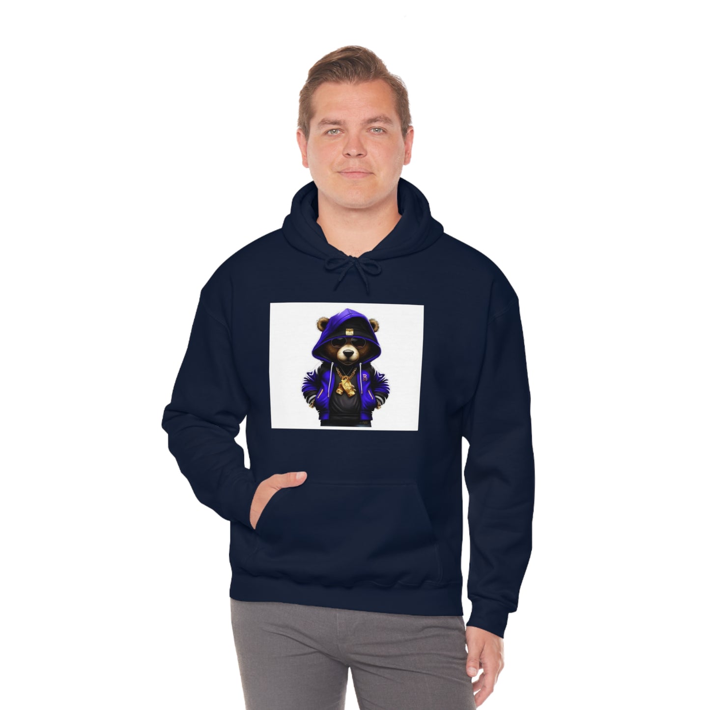 Chill Bear Unisex Hooded Sweatshirt