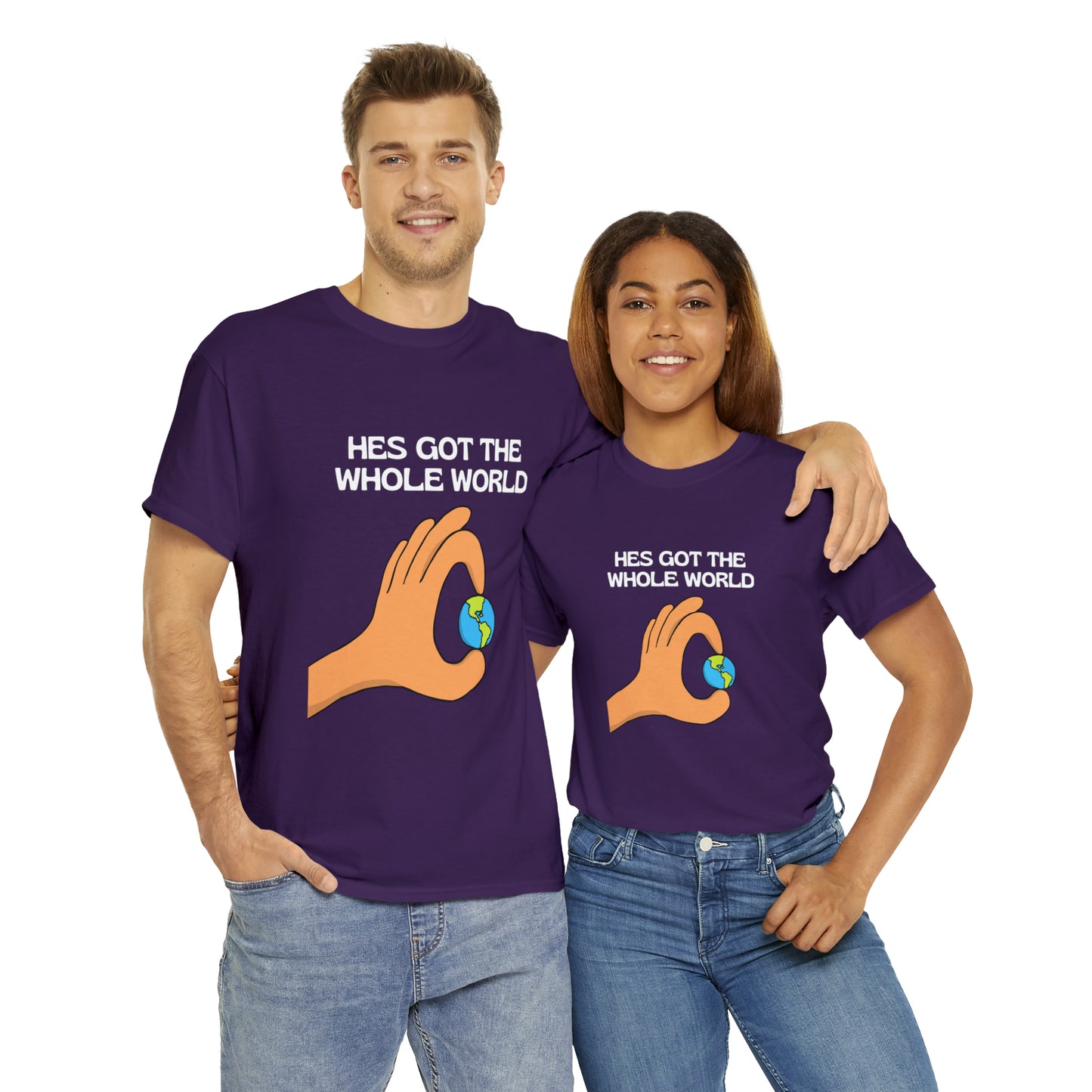 His Hands - Unisex Heavy Cotton Tee