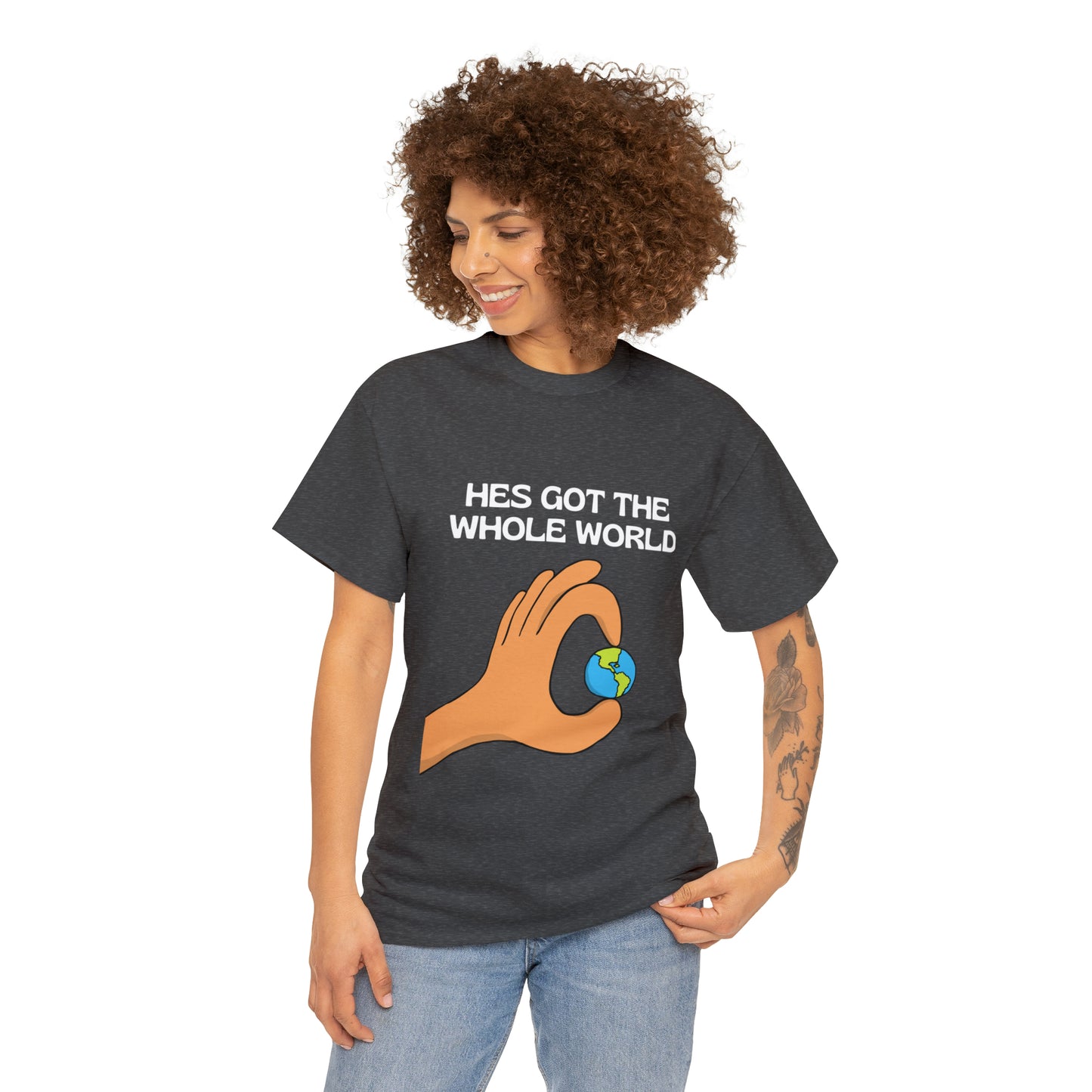 His Hands - Unisex Heavy Cotton Tee