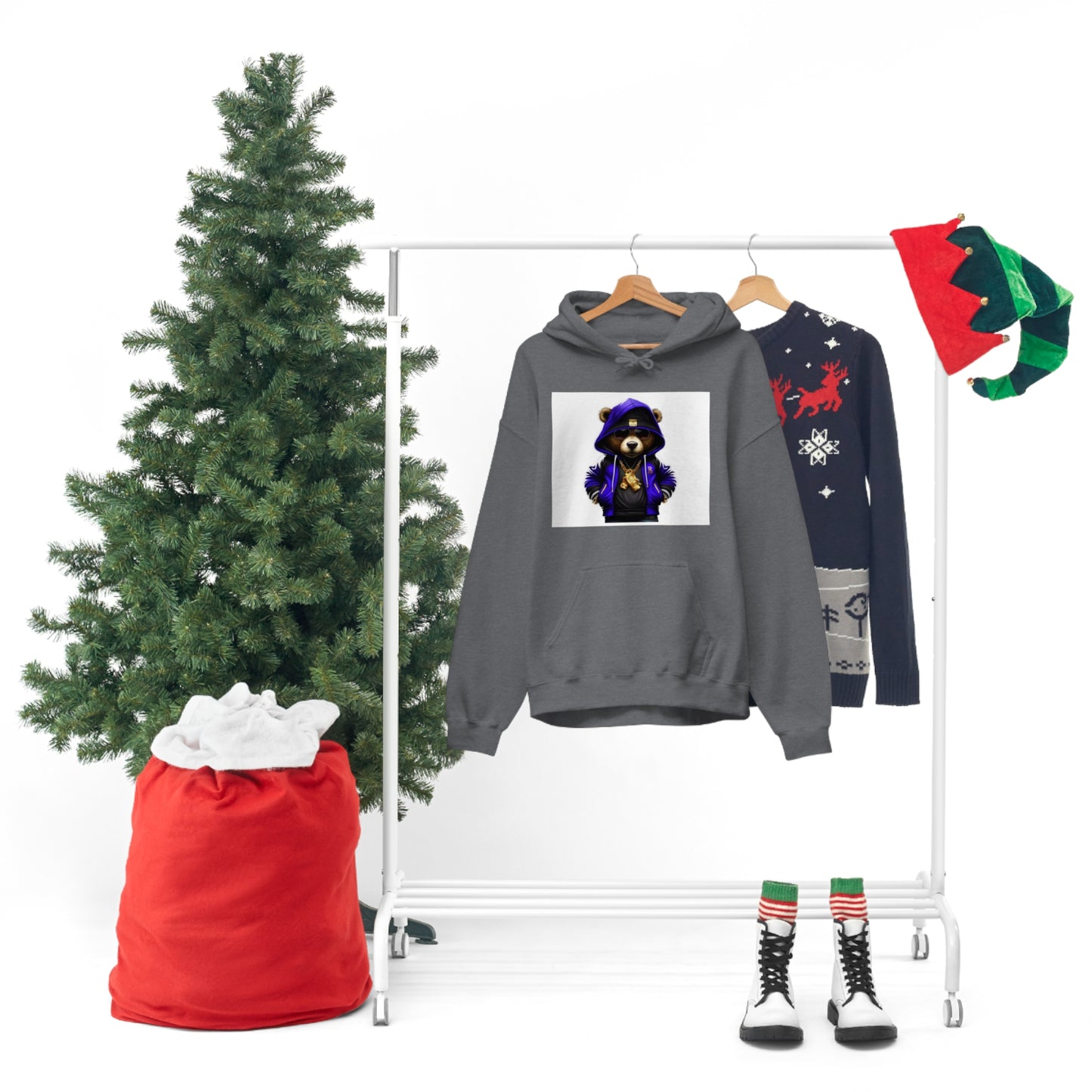 Chill Bear Unisex Hooded Sweatshirt