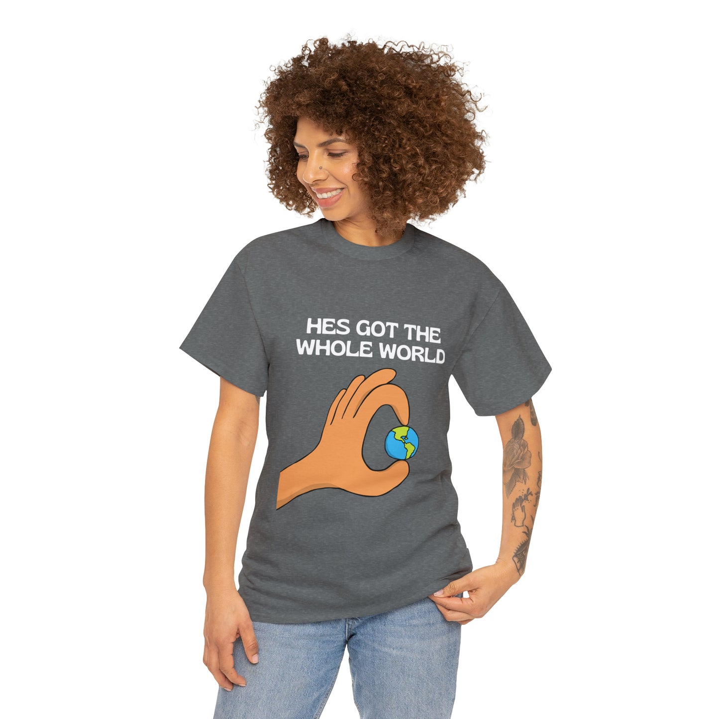 His Hands - Unisex Heavy Cotton Tee