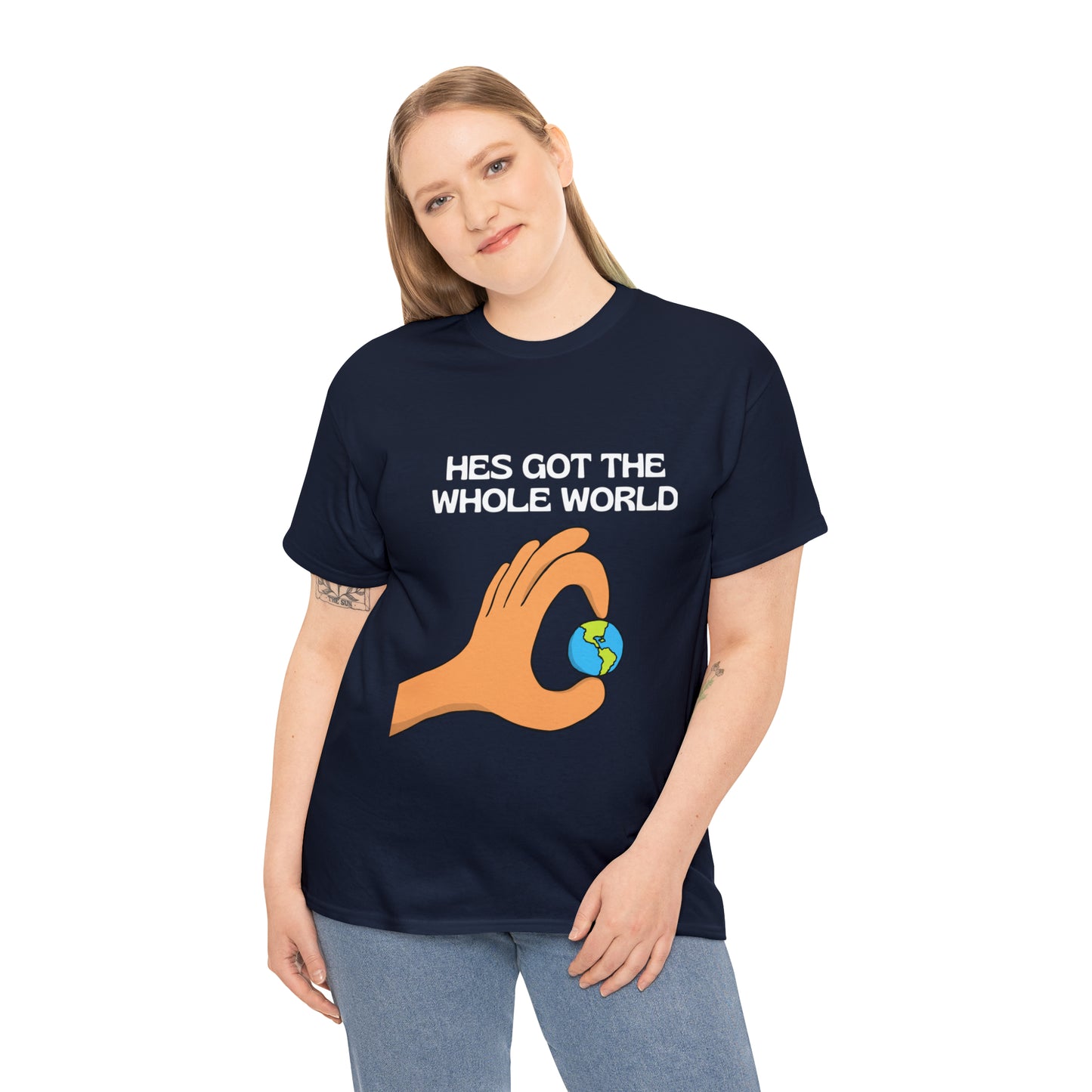 His Hands - Unisex Heavy Cotton Tee