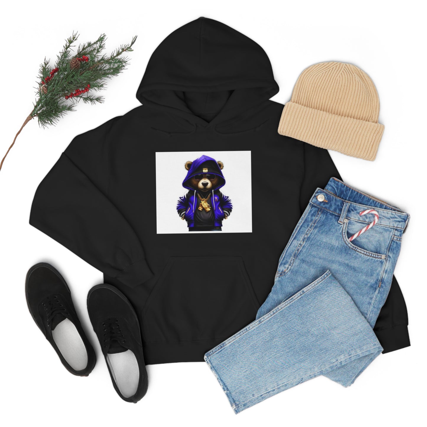 Chill Bear Unisex Hooded Sweatshirt
