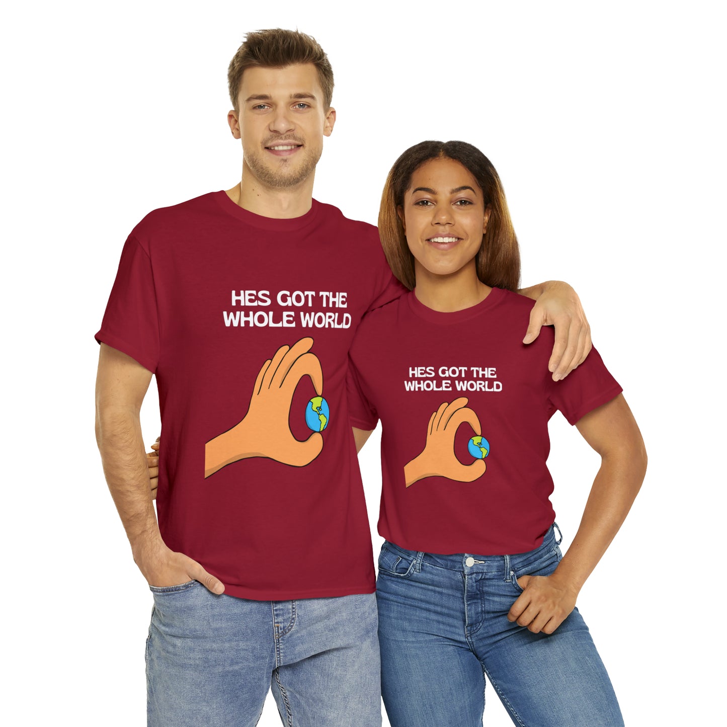 His Hands - Unisex Heavy Cotton Tee