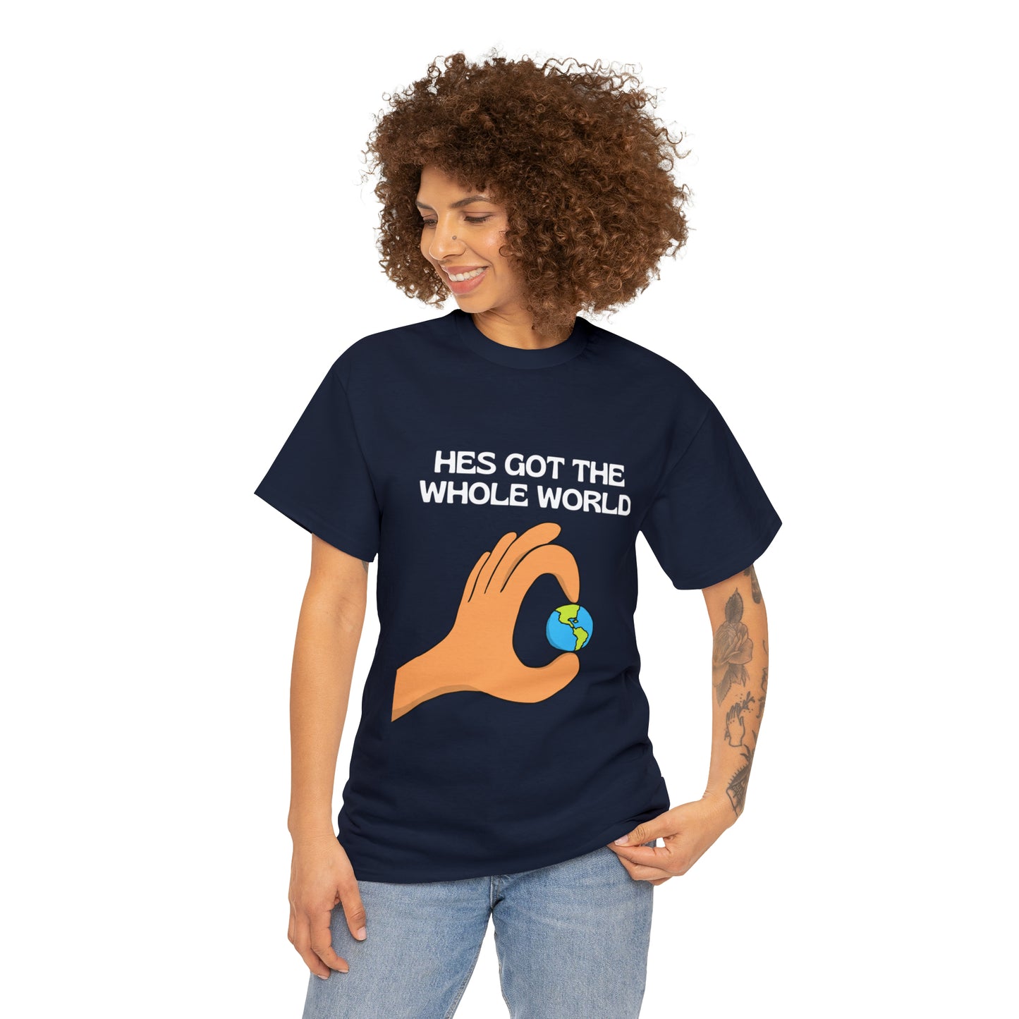 His Hands - Unisex Heavy Cotton Tee