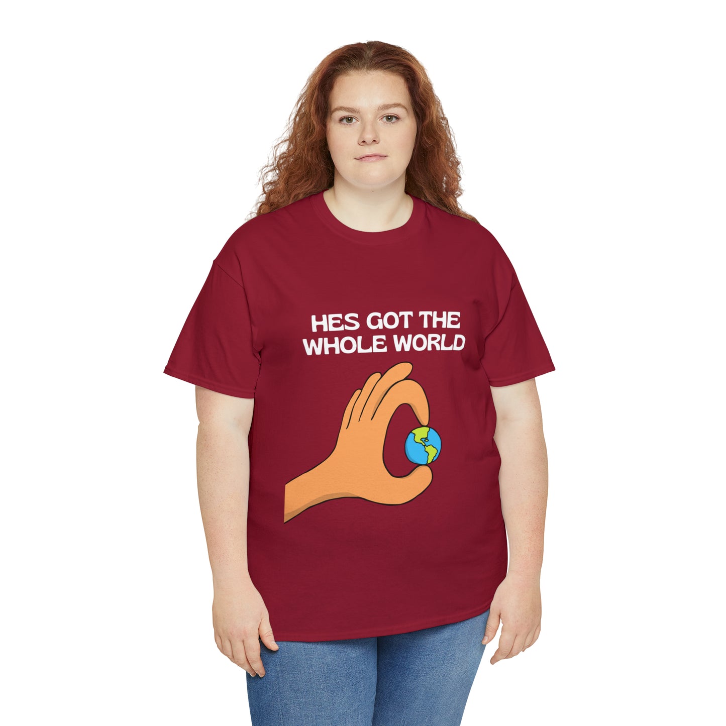 His Hands - Unisex Heavy Cotton Tee