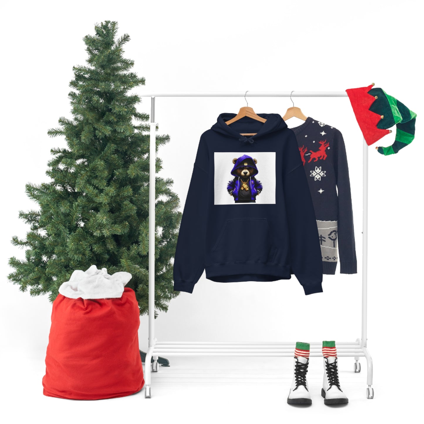 Chill Bear Unisex Hooded Sweatshirt
