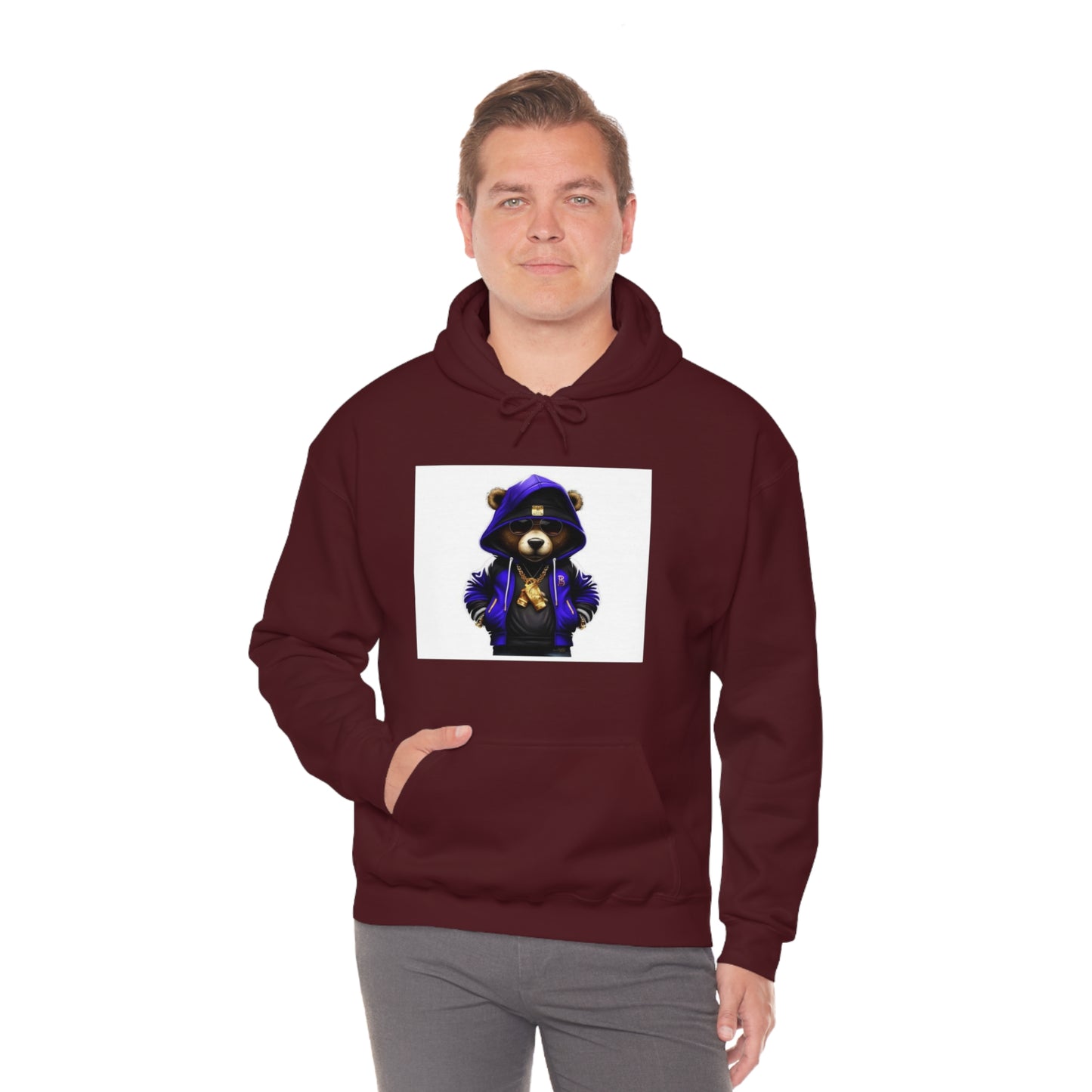 Chill Bear Unisex Hooded Sweatshirt