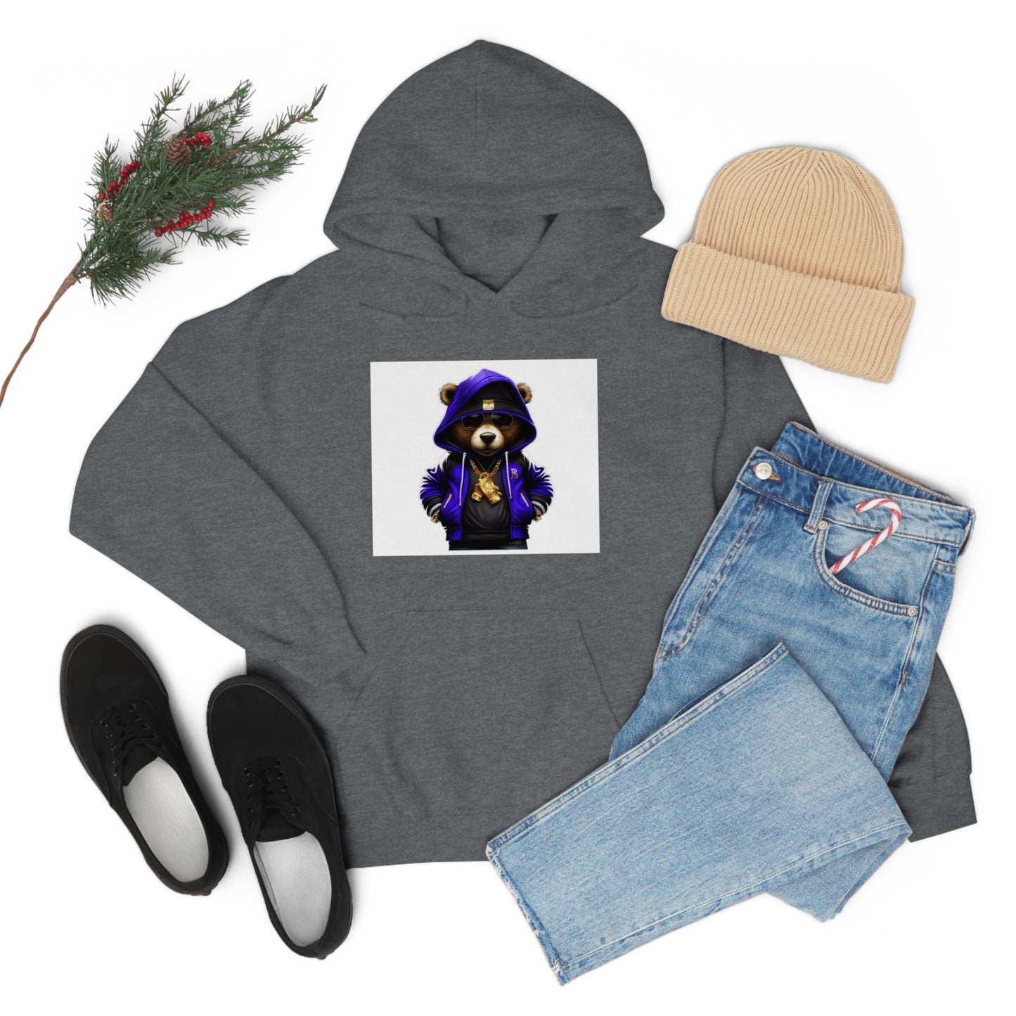 Chill Bear Unisex Hooded Sweatshirt