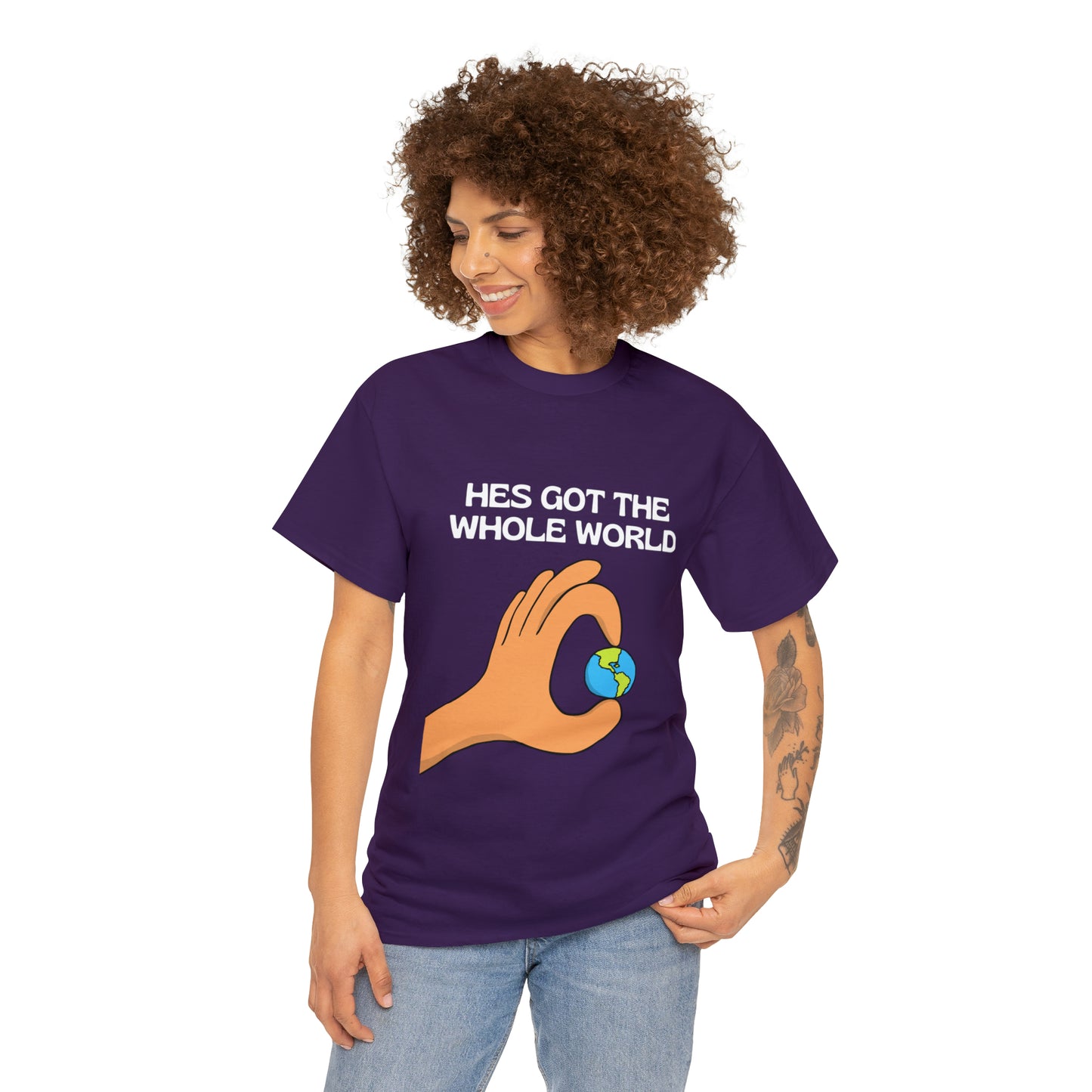 His Hands - Unisex Heavy Cotton Tee
