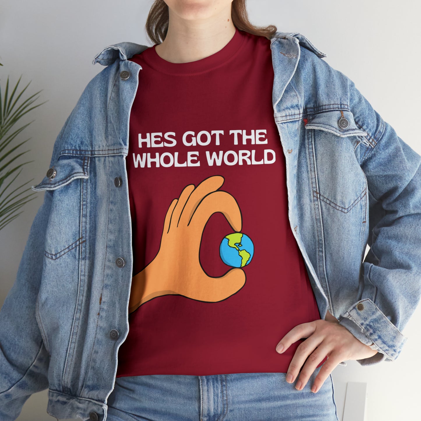 His Hands - Unisex Heavy Cotton Tee
