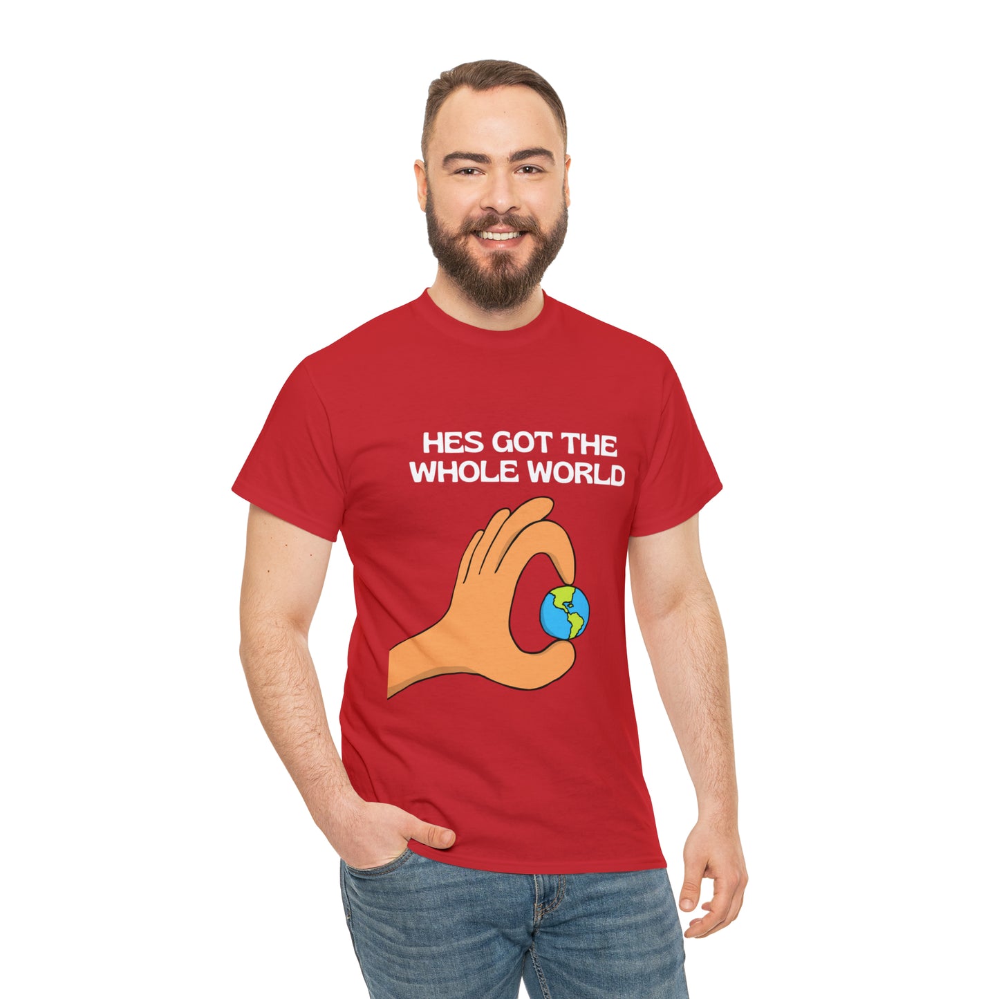 His Hands - Unisex Heavy Cotton Tee