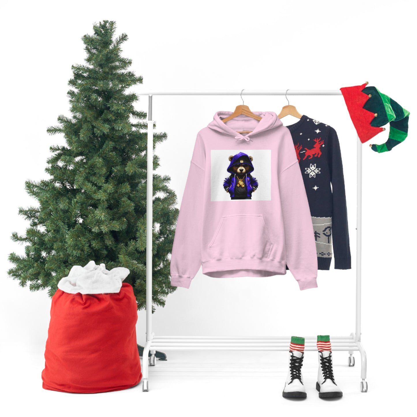 Chill Bear Unisex Hooded Sweatshirt