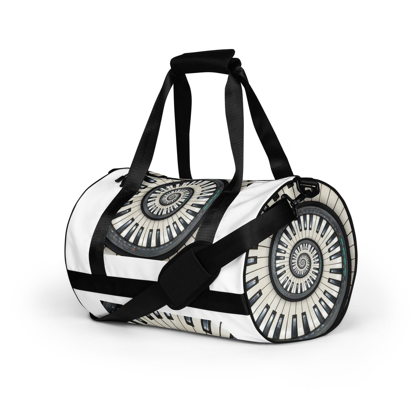 Piano Print Gym Bag