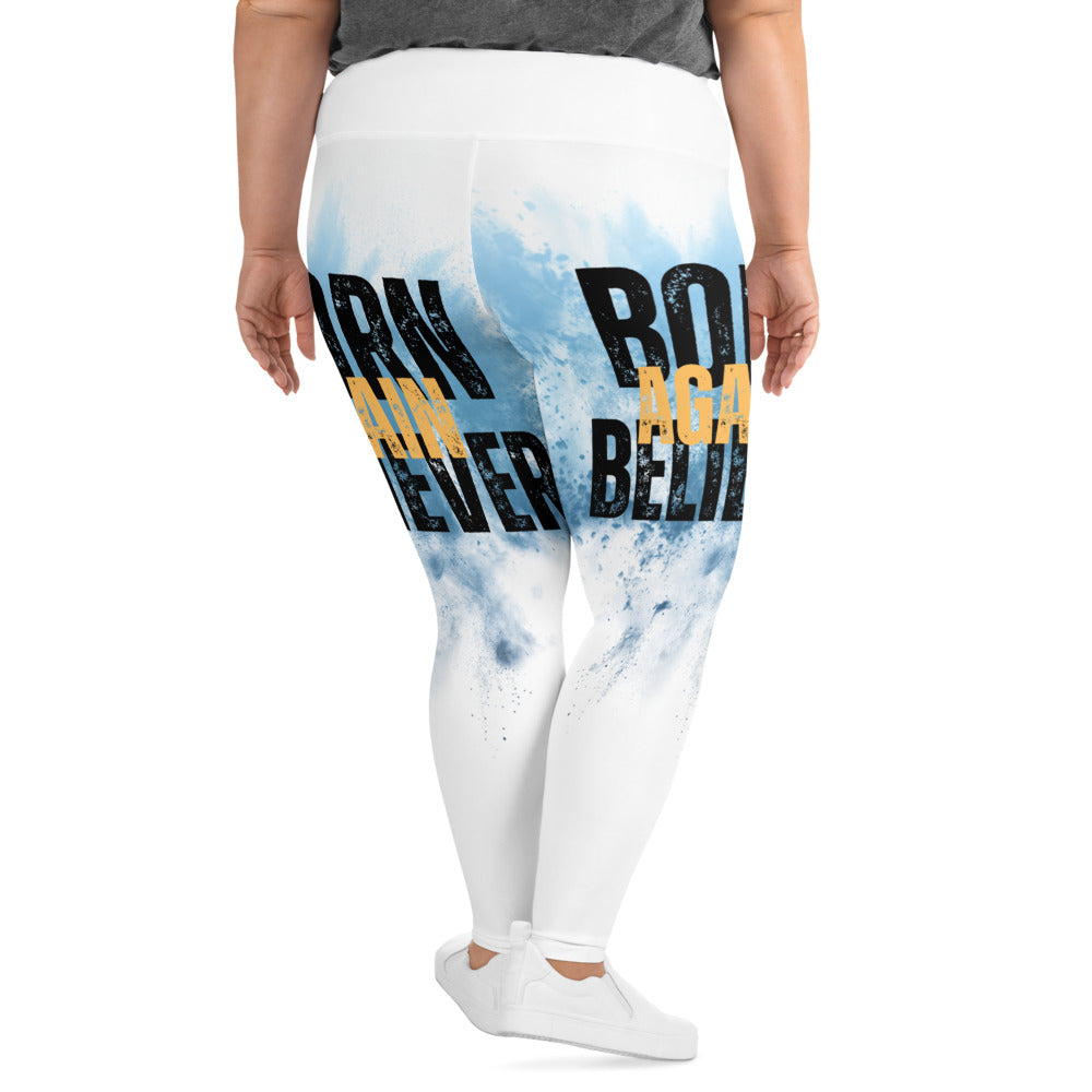 I'm a Believer All-Over Print Plus Size Leggings