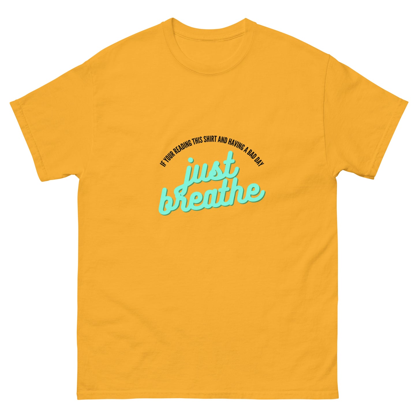 Just Breathe Men's classic tee