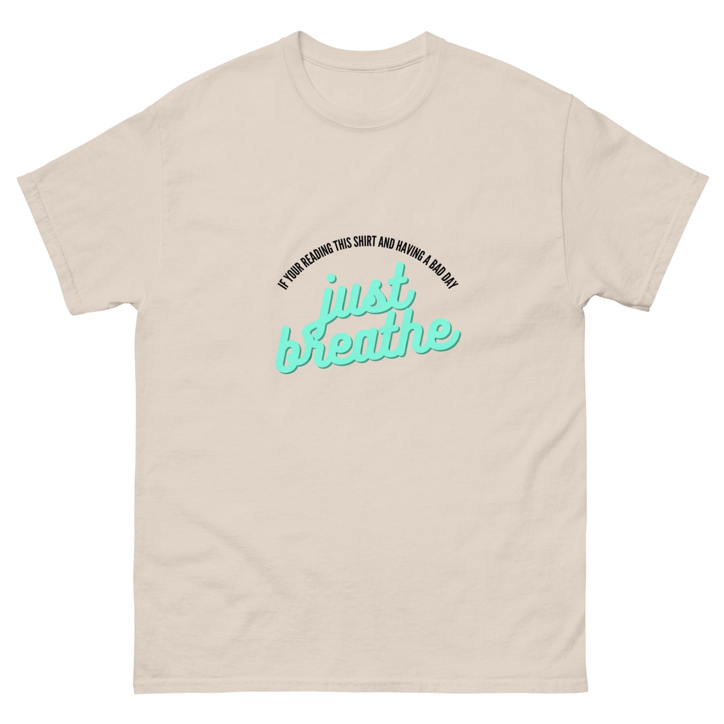 Just Breathe Men's classic tee
