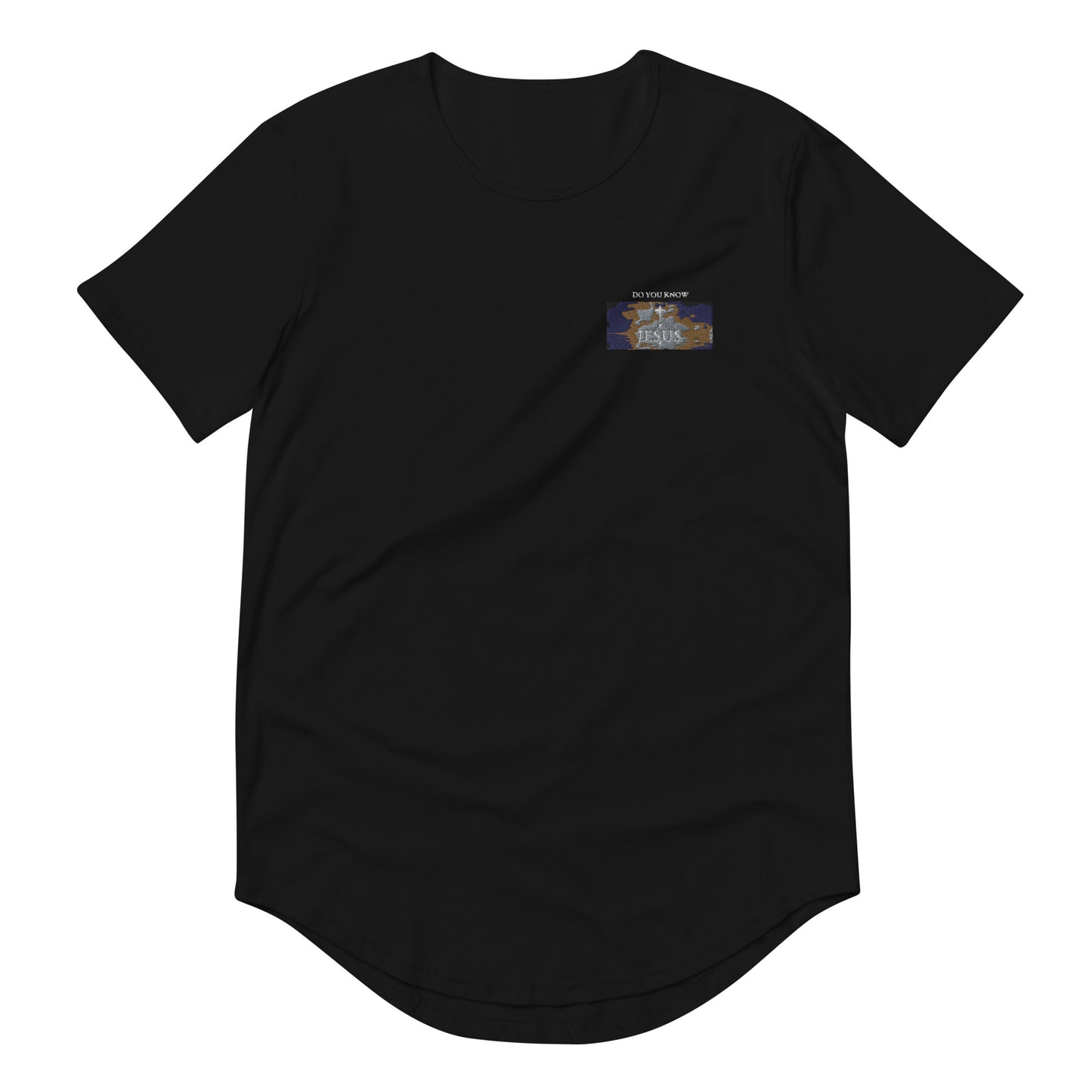 Do you know Jesus Men's Curved Hem T-Shirt