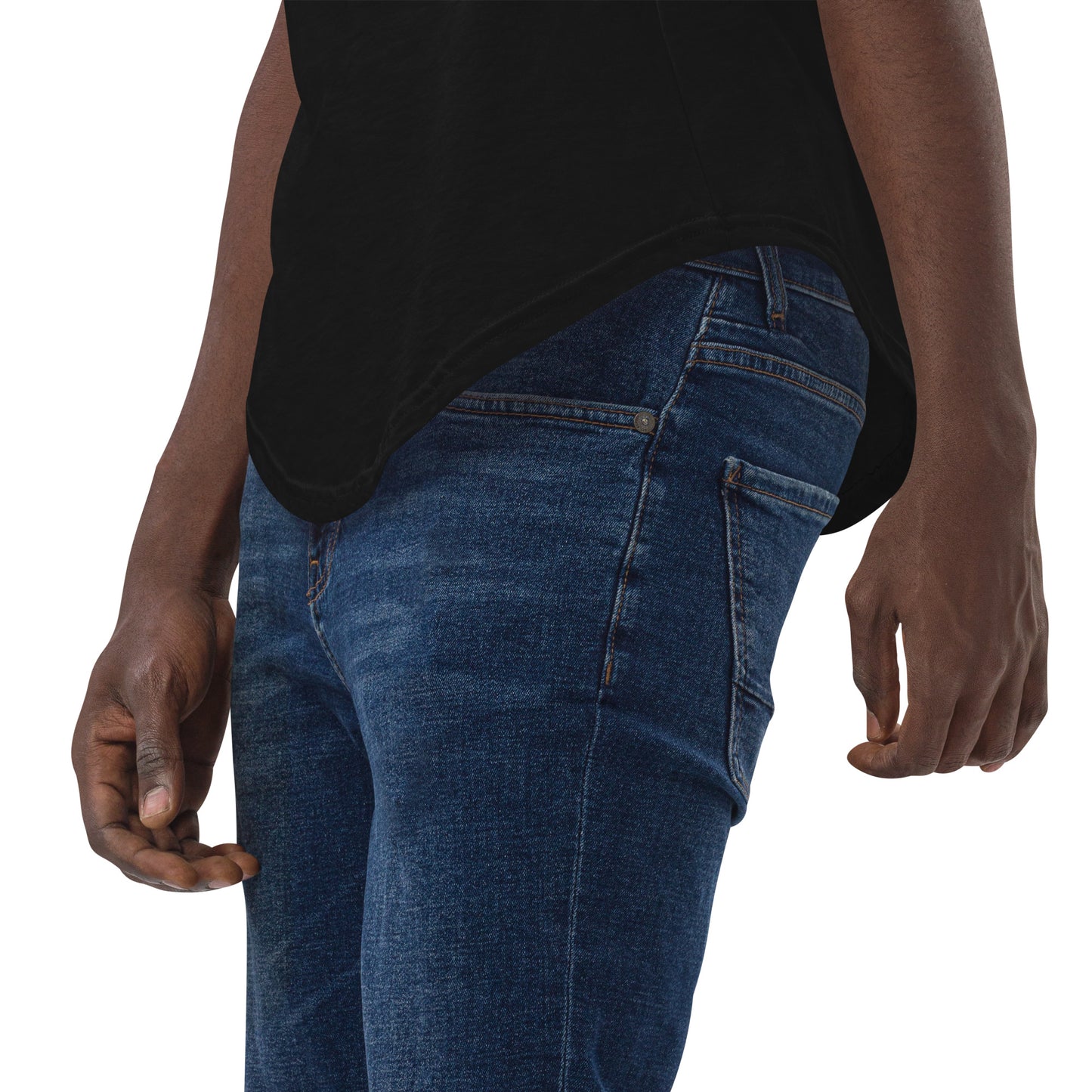 Do you know Jesus Men's Curved Hem T-Shirt