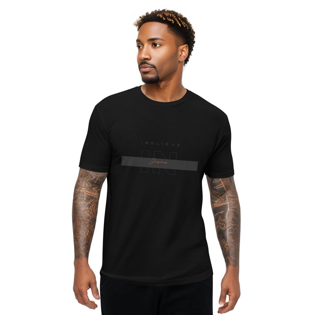 I Believe Short Sleeve Fitted Tee