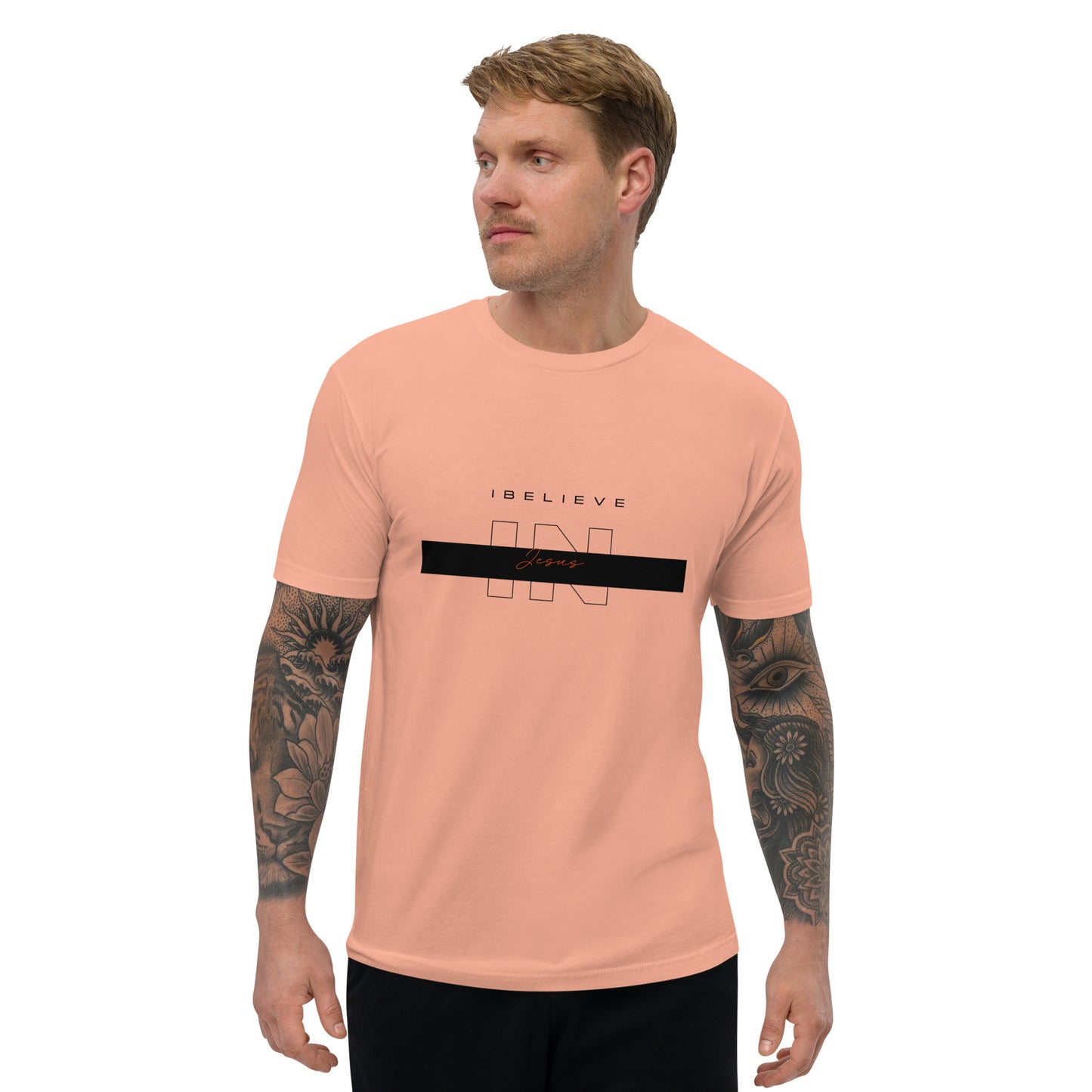 I Believe Short Sleeve Fitted Tee