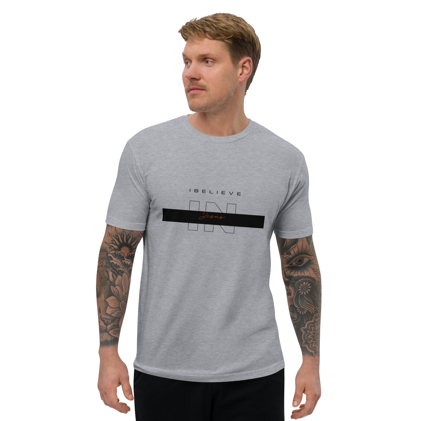 I Believe Short Sleeve Fitted Tee