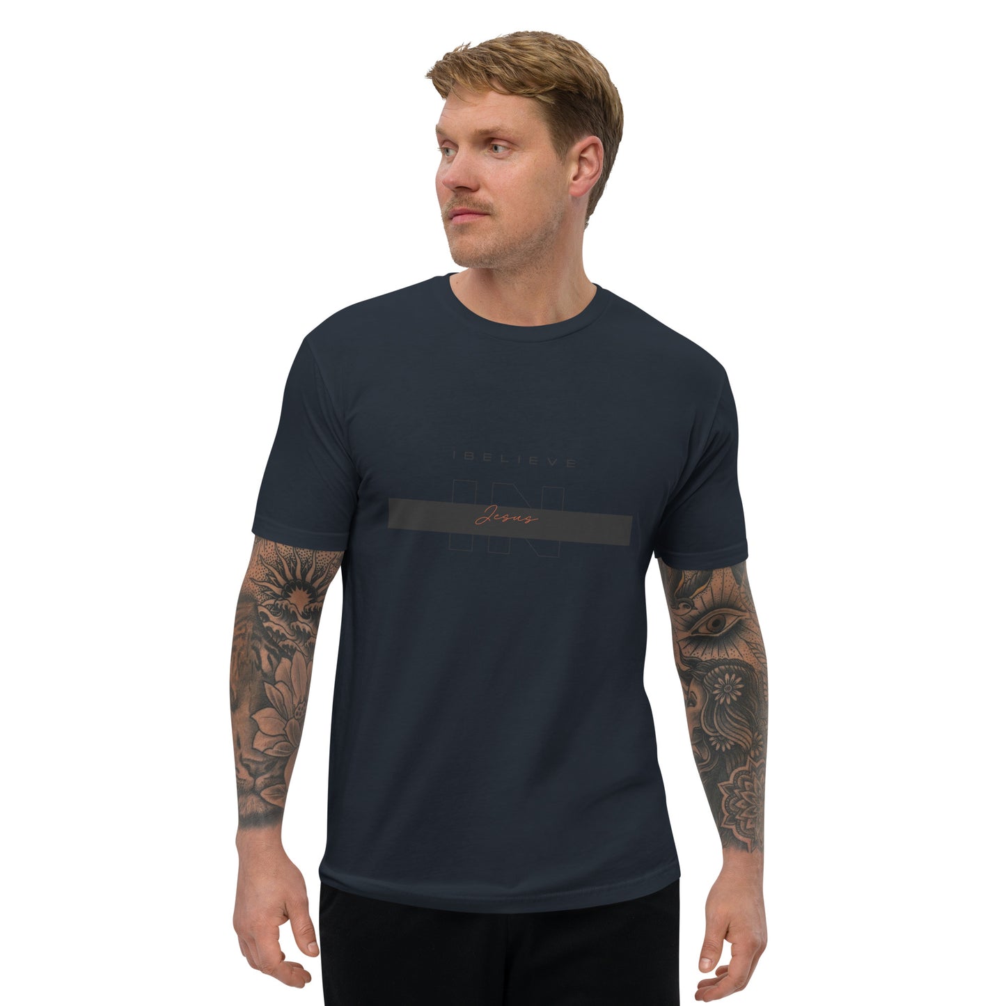 I Believe Short Sleeve Fitted Tee