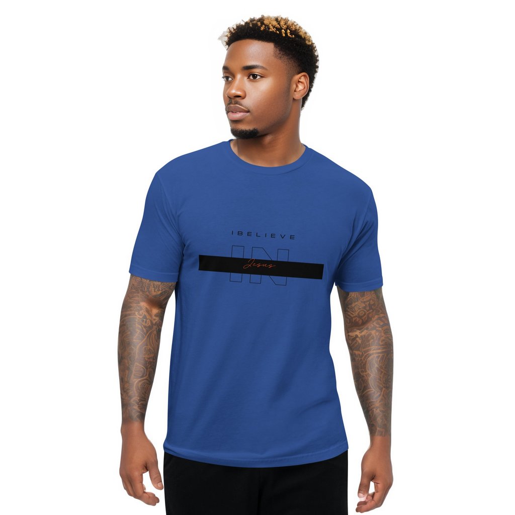 I Believe Short Sleeve Fitted Tee