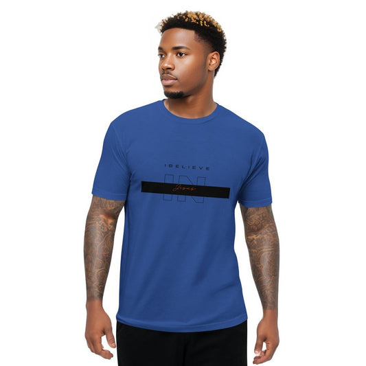 I Believe Short Sleeve Fitted Tee