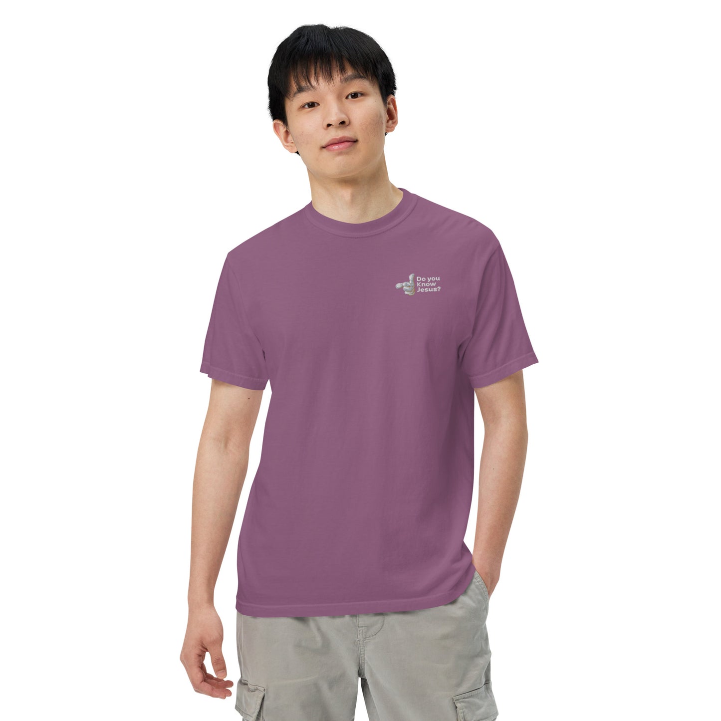 DUKJ Men’s garment-dyed heavyweight t-shirt