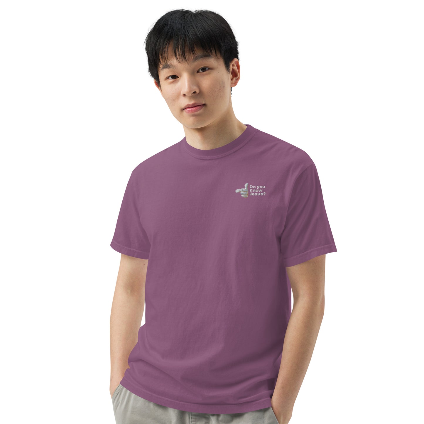 DUKJ Men’s garment-dyed heavyweight t-shirt