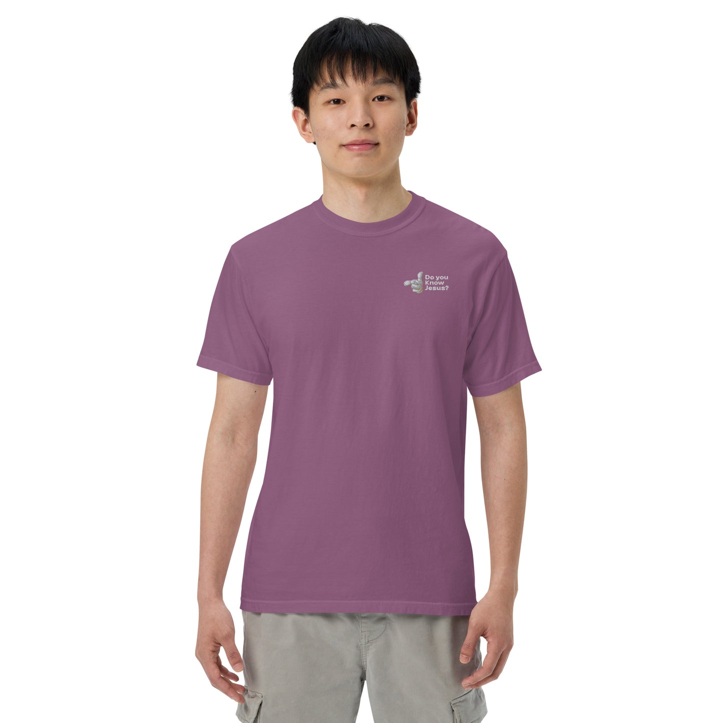 DUKJ Men’s garment-dyed heavyweight t-shirt