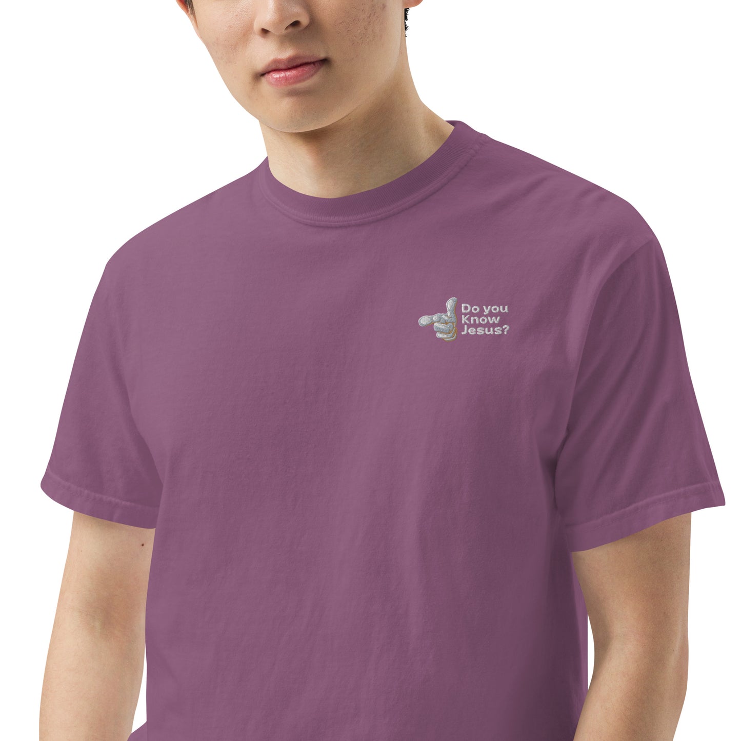 DUKJ Men’s garment-dyed heavyweight t-shirt