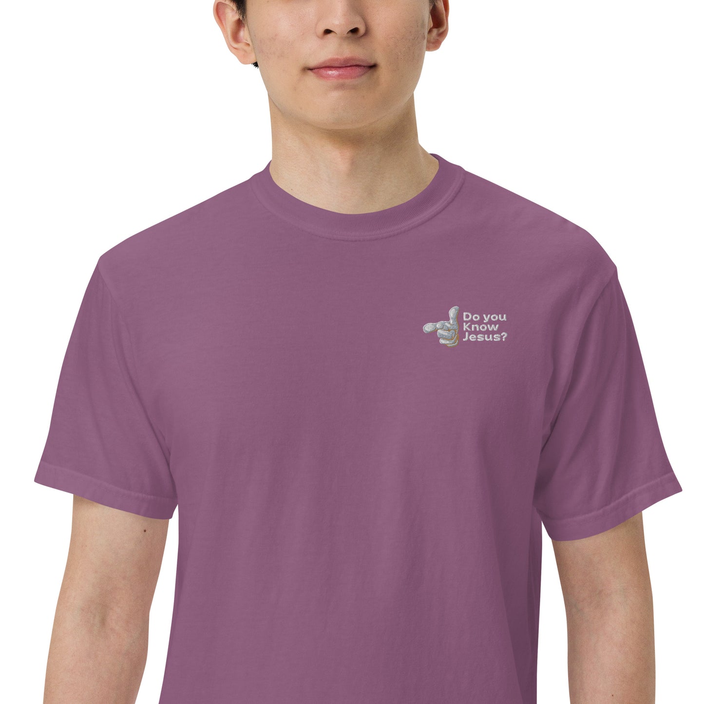 DUKJ Men’s garment-dyed heavyweight t-shirt
