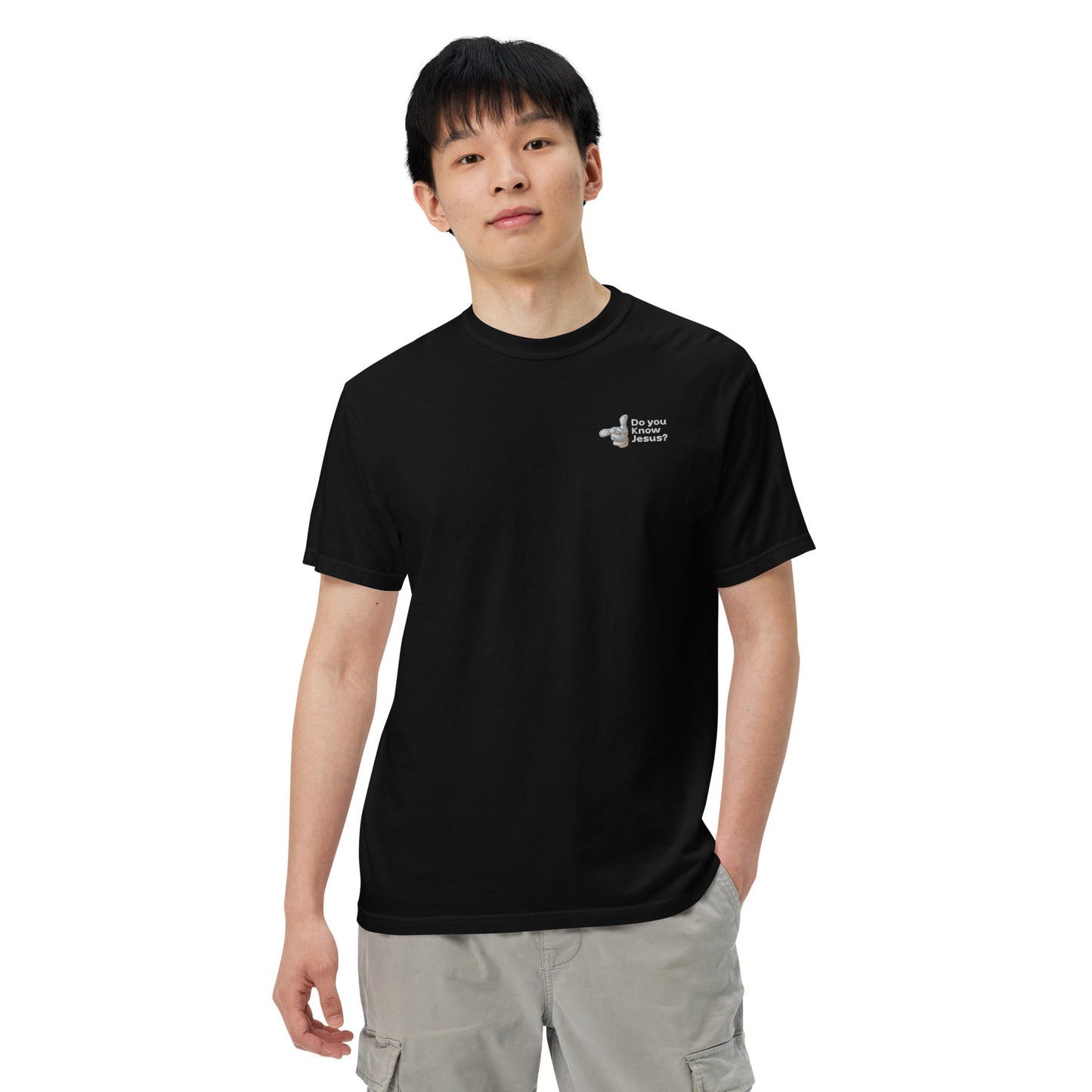 DUKJ Men’s garment-dyed heavyweight t-shirt