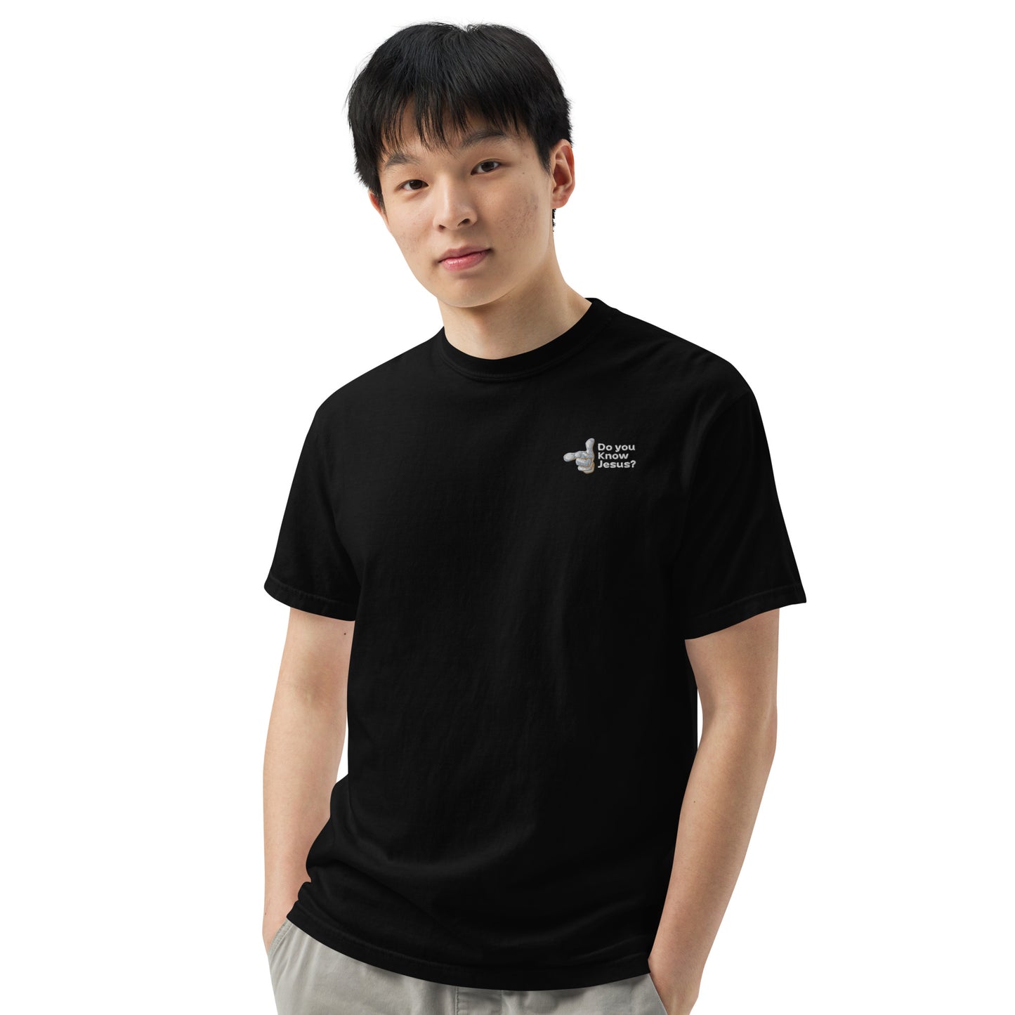 DUKJ Men’s garment-dyed heavyweight t-shirt
