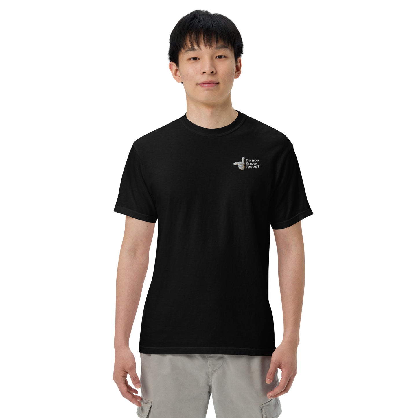 DUKJ Men’s garment-dyed heavyweight t-shirt