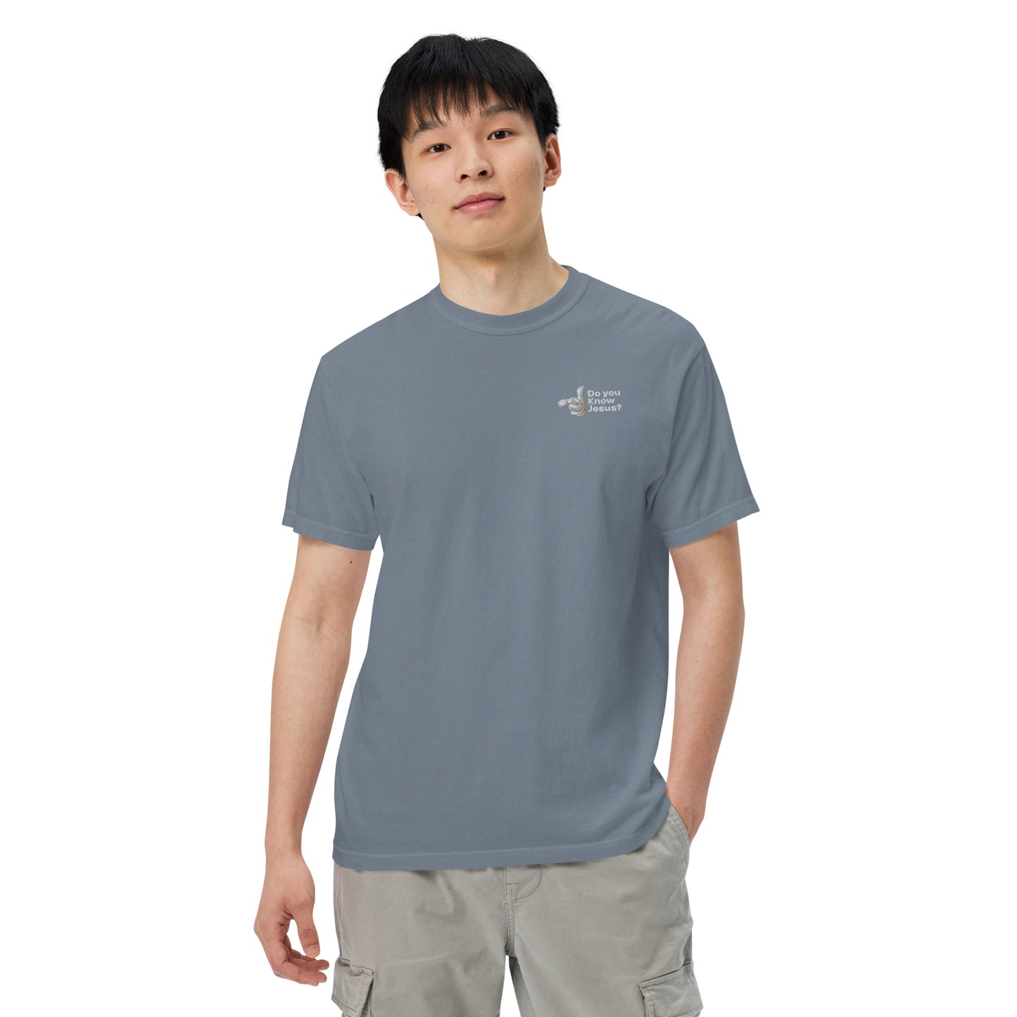 DUKJ Men’s garment-dyed heavyweight t-shirt