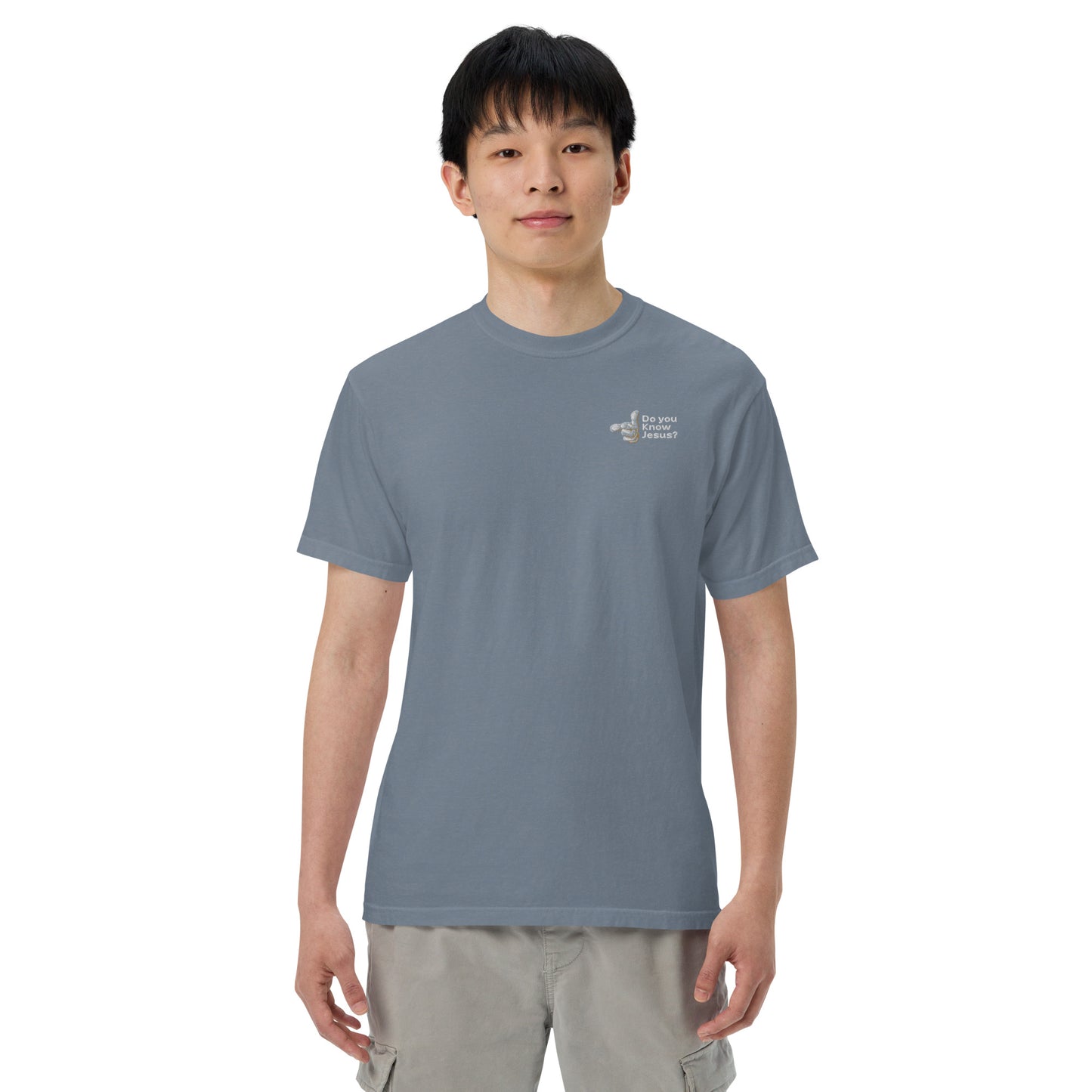 DUKJ Men’s garment-dyed heavyweight t-shirt