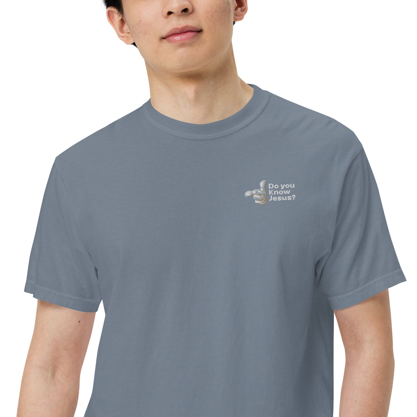 DUKJ Men’s garment-dyed heavyweight t-shirt