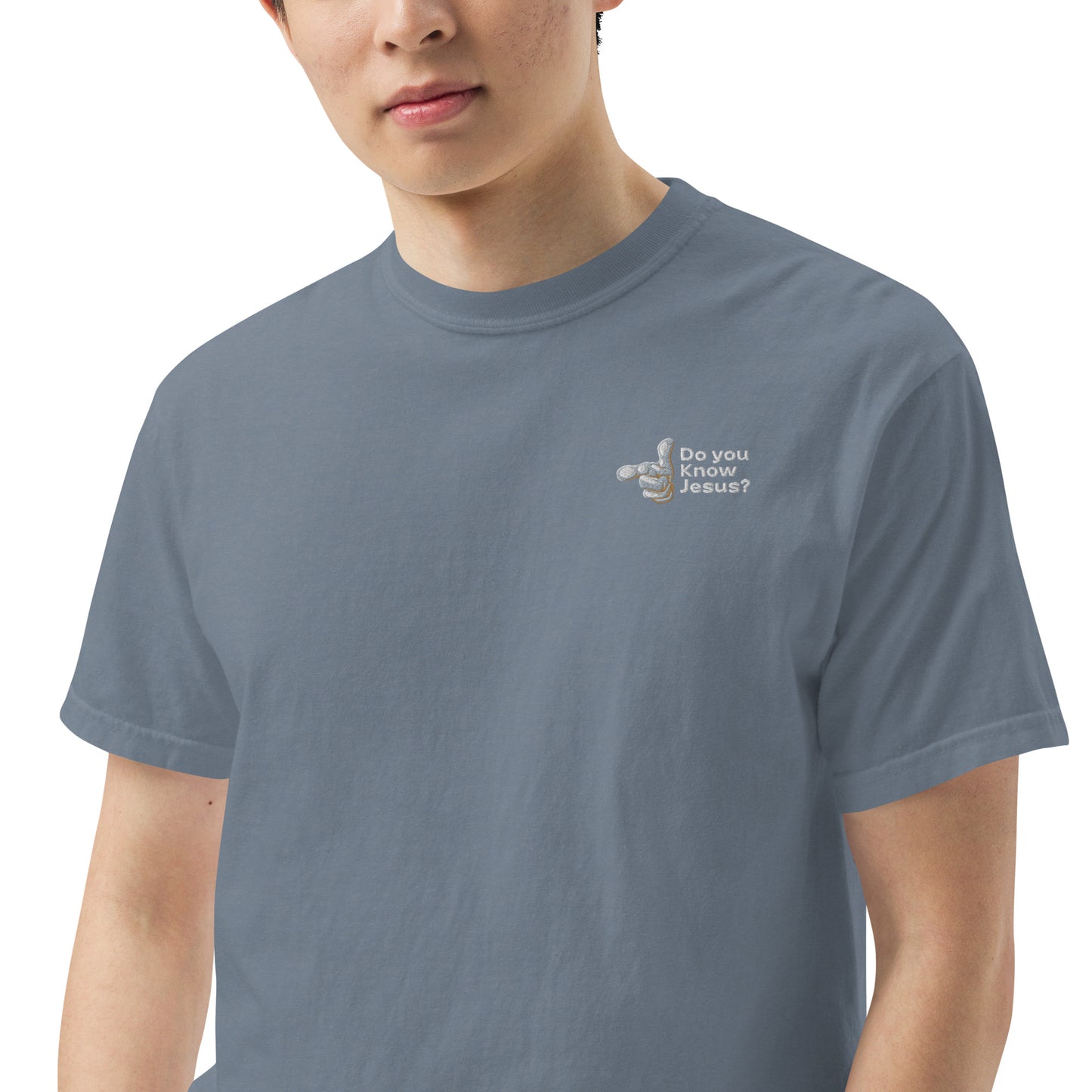 DUKJ Men’s garment-dyed heavyweight t-shirt