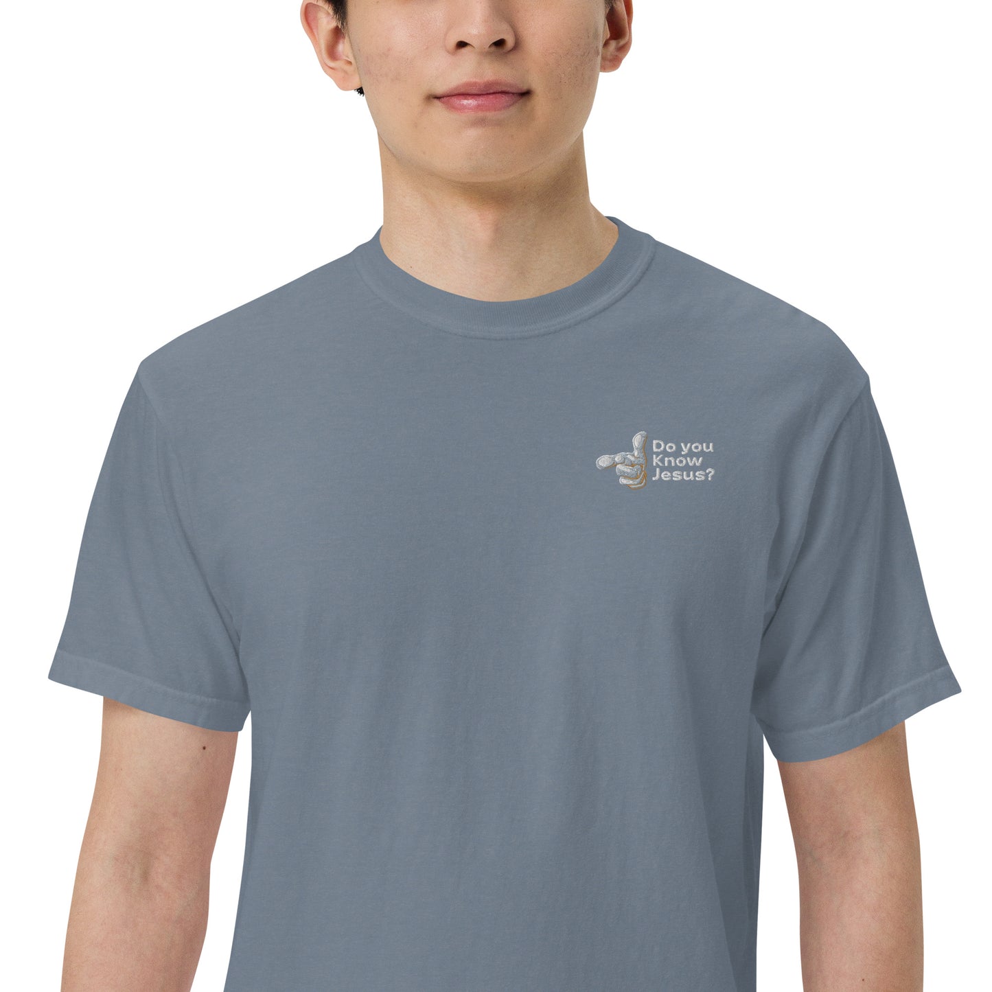 DUKJ Men’s garment-dyed heavyweight t-shirt
