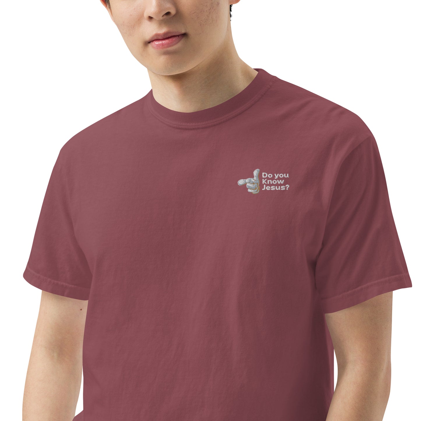 DUKJ Men’s garment-dyed heavyweight t-shirt