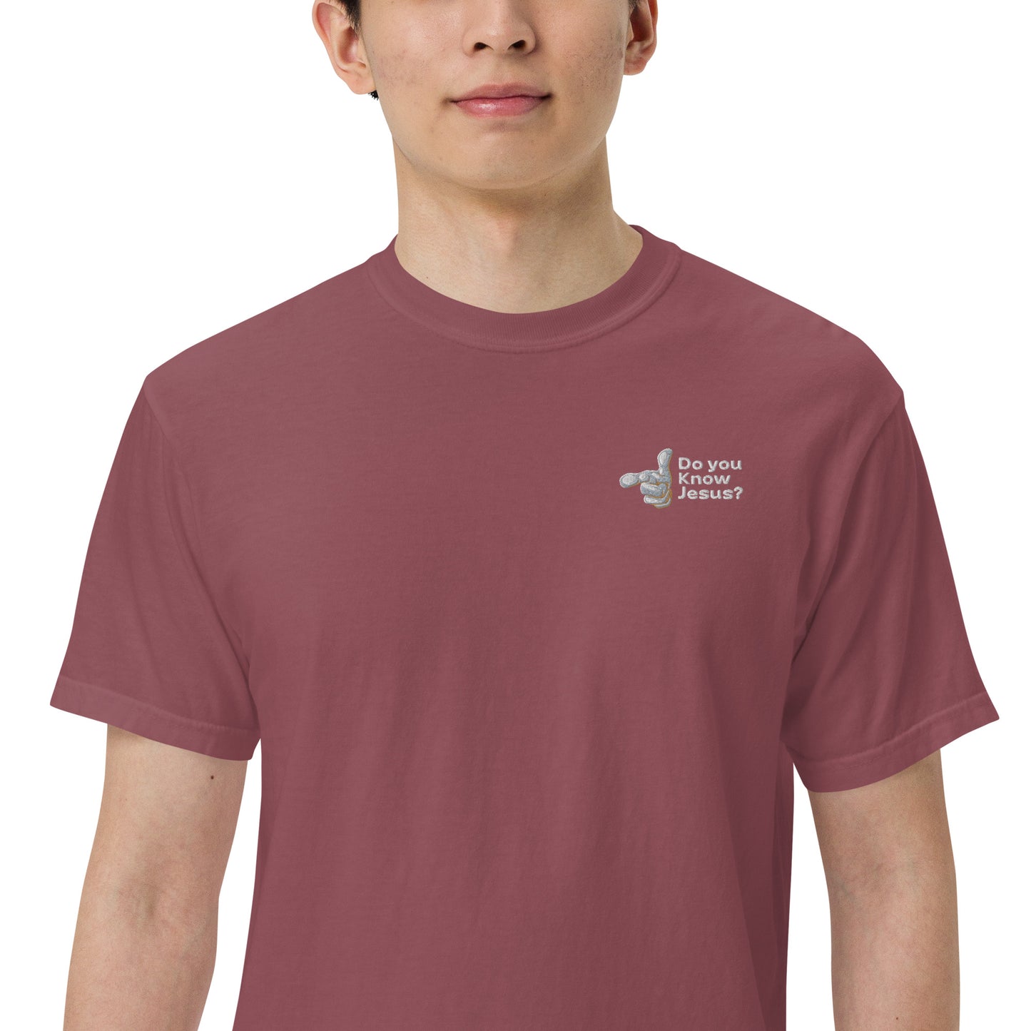 DUKJ Men’s garment-dyed heavyweight t-shirt