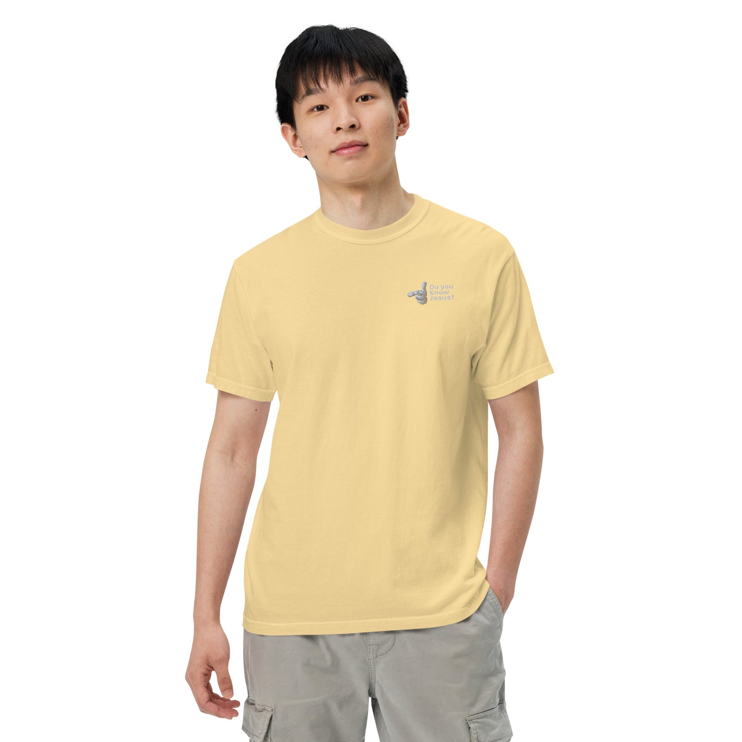 DUKJ Men’s garment-dyed heavyweight t-shirt