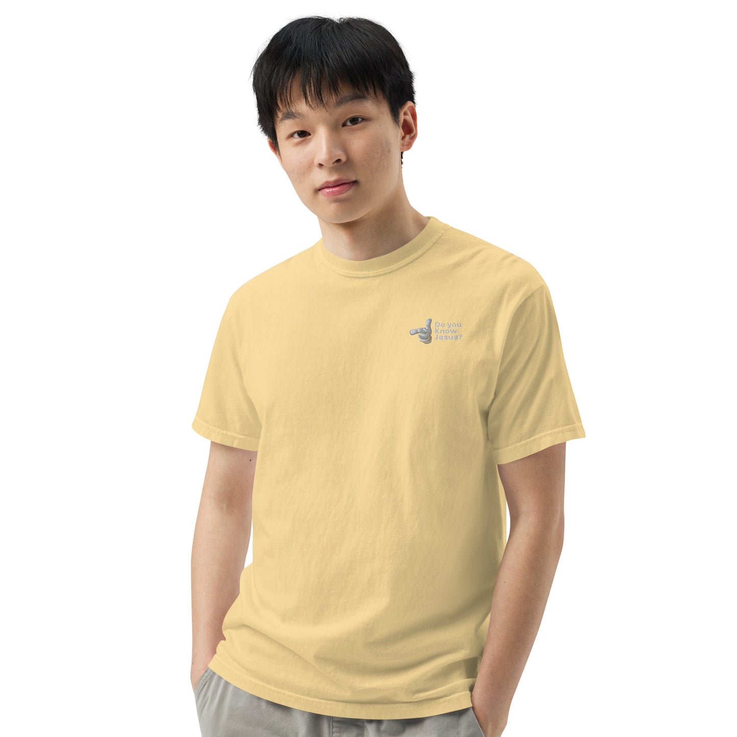 DUKJ Men’s garment-dyed heavyweight t-shirt